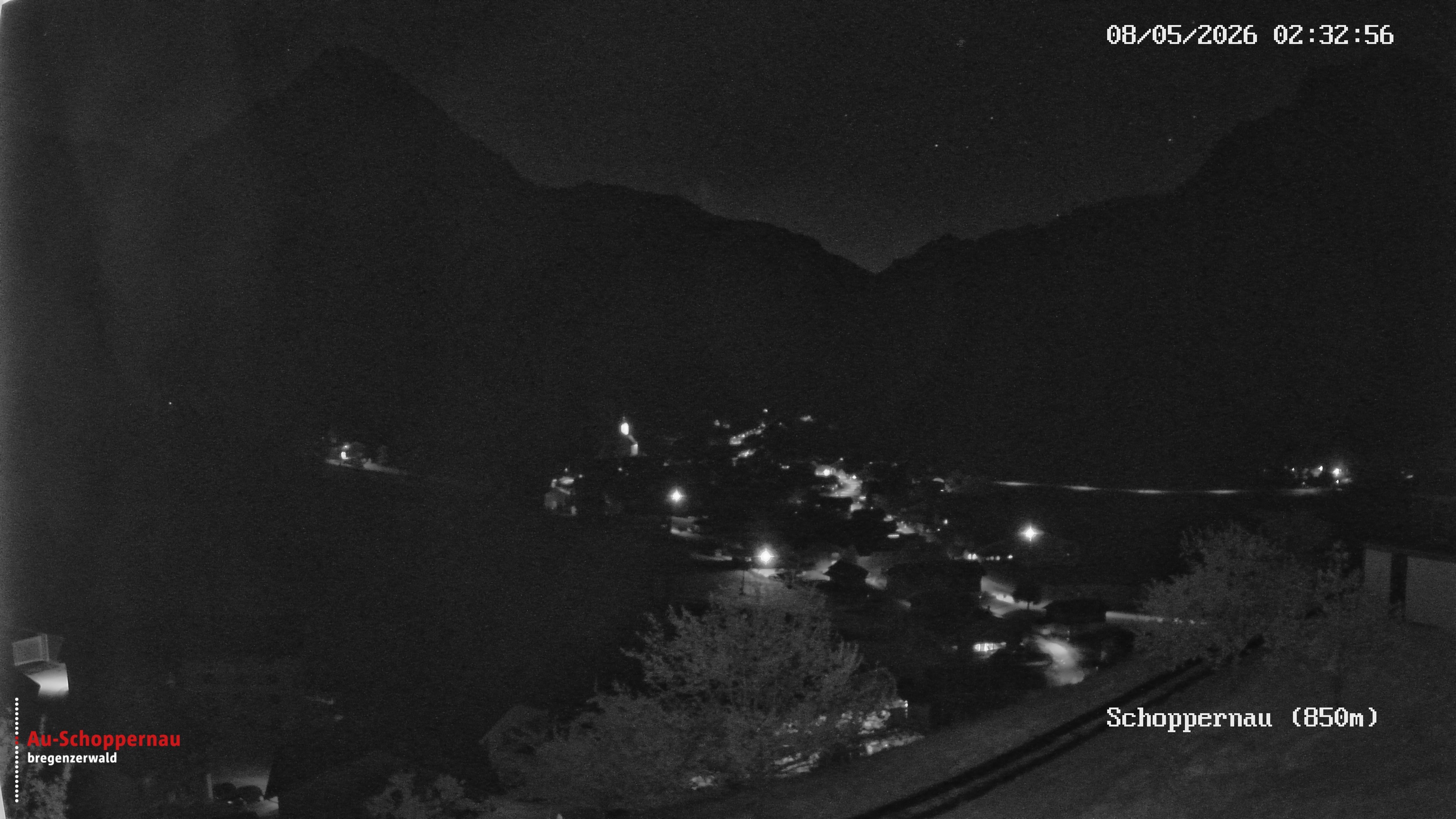 Archiv Foto Webcam Schoppernau im Bregenzerwald