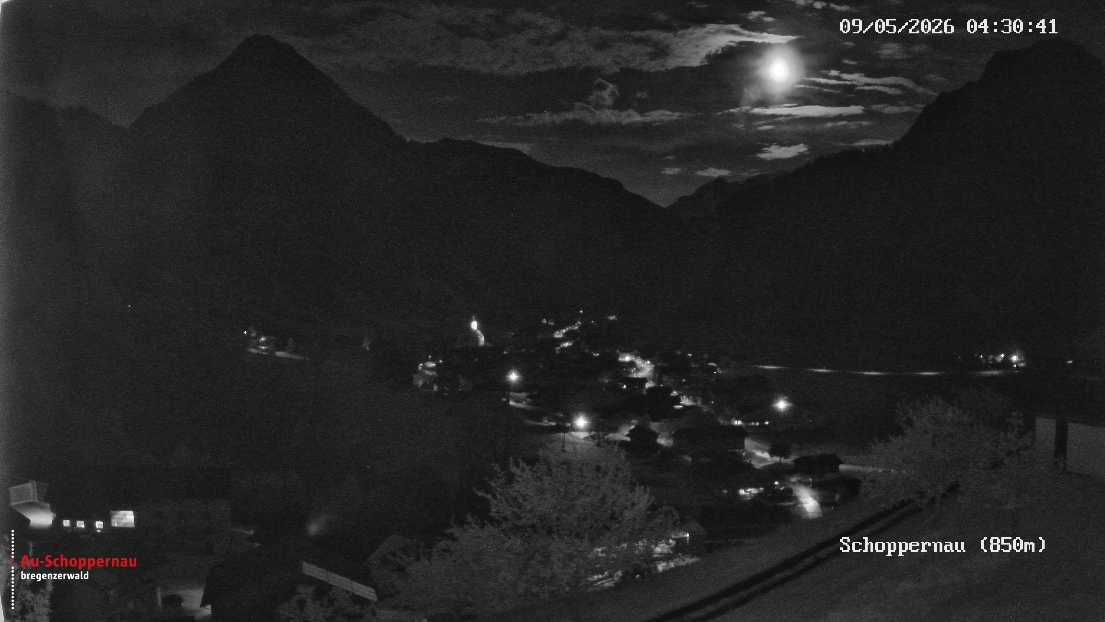 Archiv Foto Webcam Schoppernau im Bregenzerwald