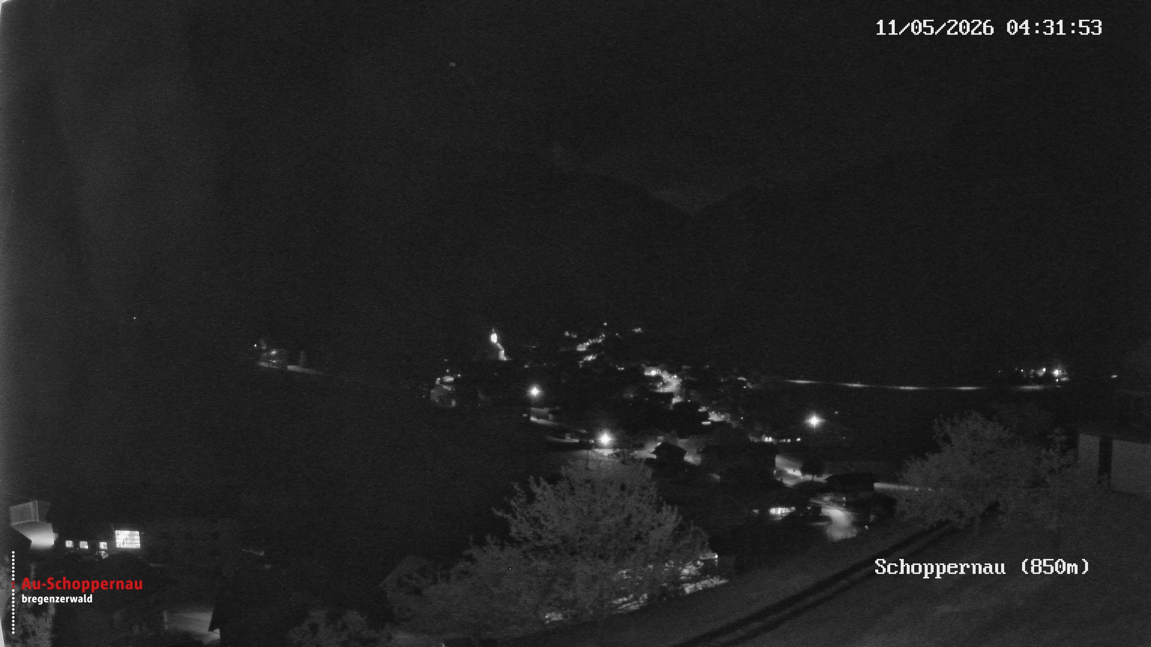 Archiv Foto Webcam Schoppernau im Bregenzerwald