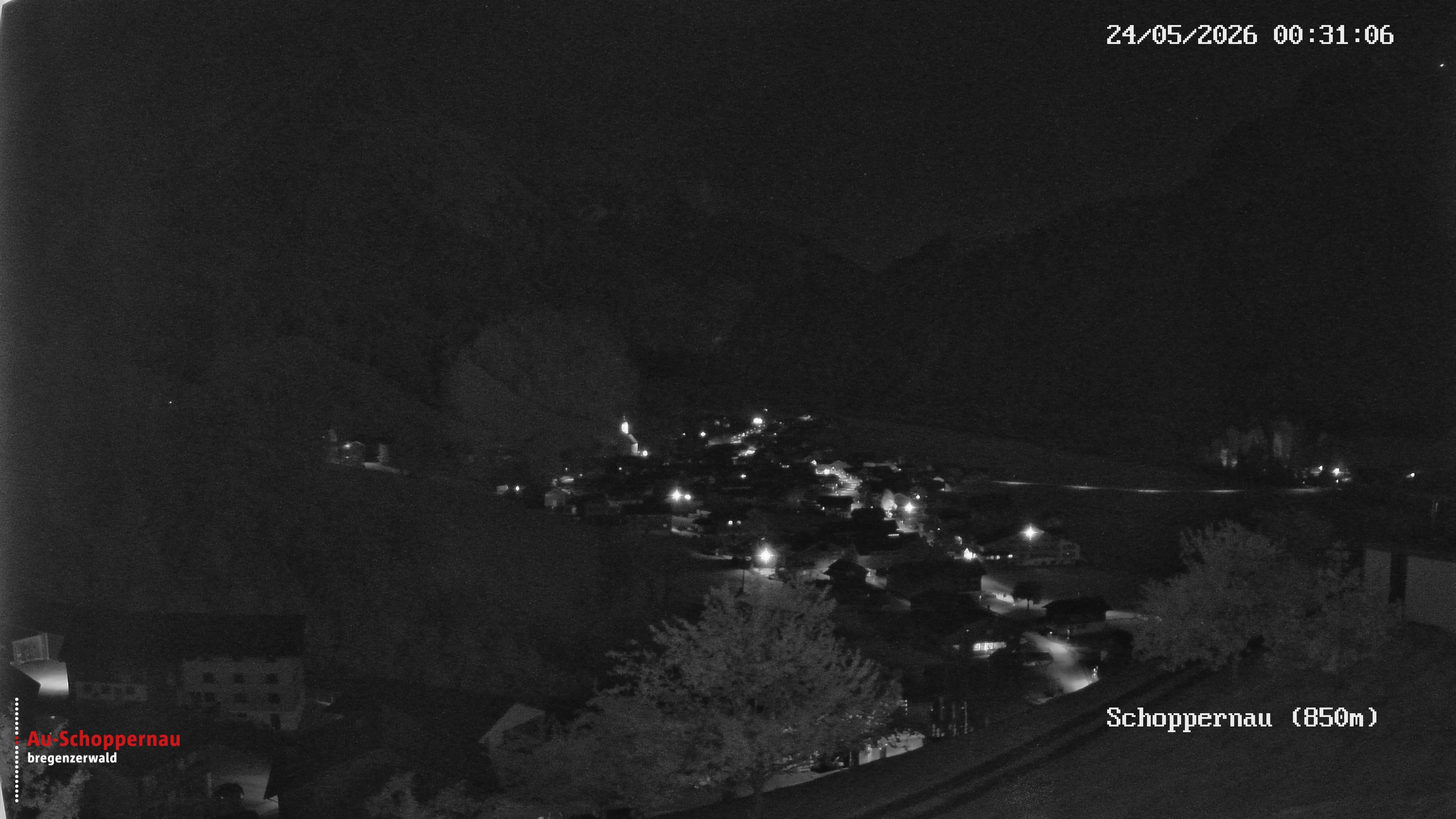 Archiv Foto Webcam Schoppernau im Bregenzerwald