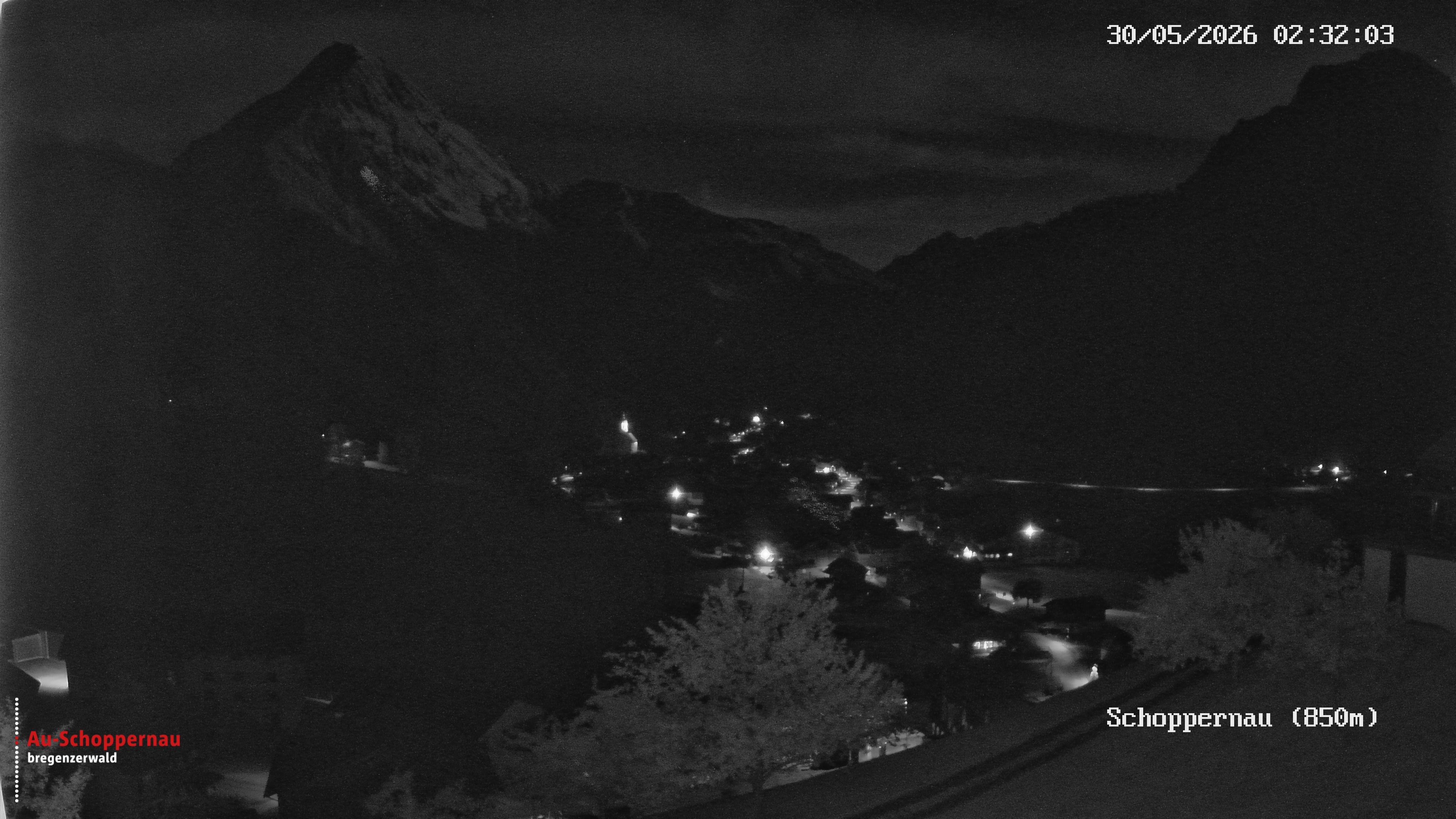 Archiv Foto Webcam Schoppernau im Bregenzerwald