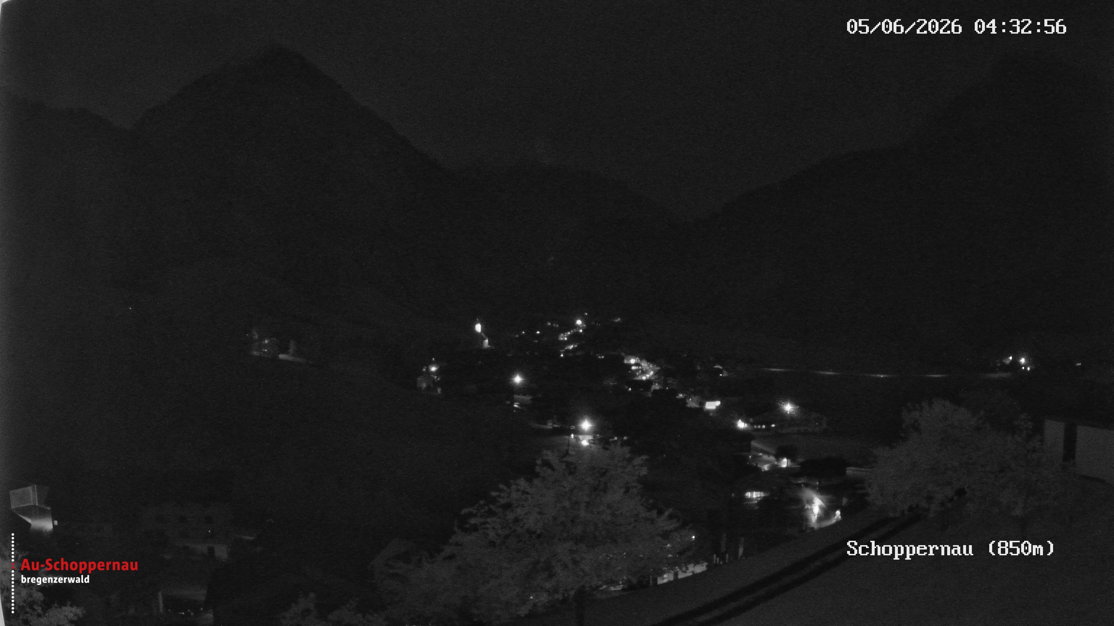 Archiv Foto Webcam Schoppernau im Bregenzerwald