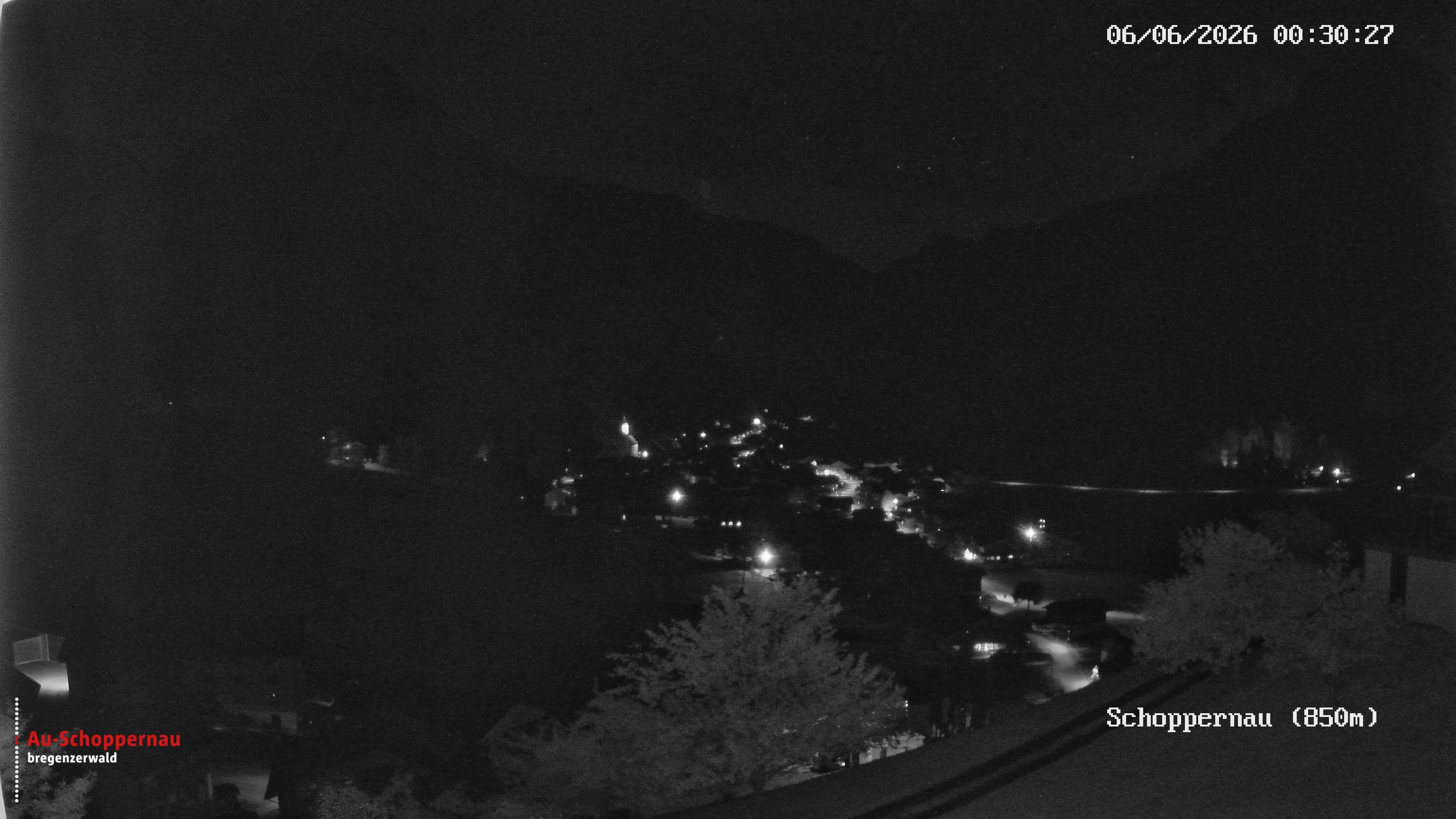 Archiv Foto Webcam Schoppernau im Bregenzerwald