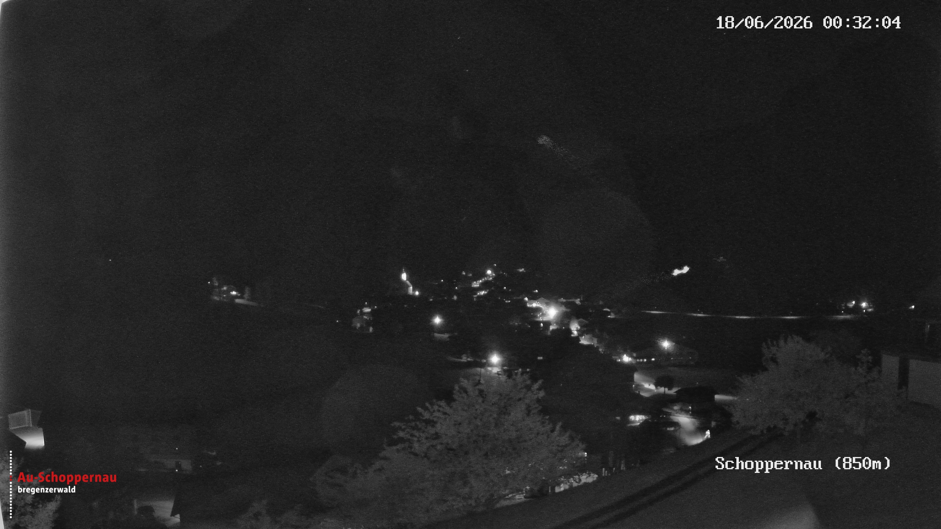 Archived image Webcam Schoppernau in the Bregenzerwald