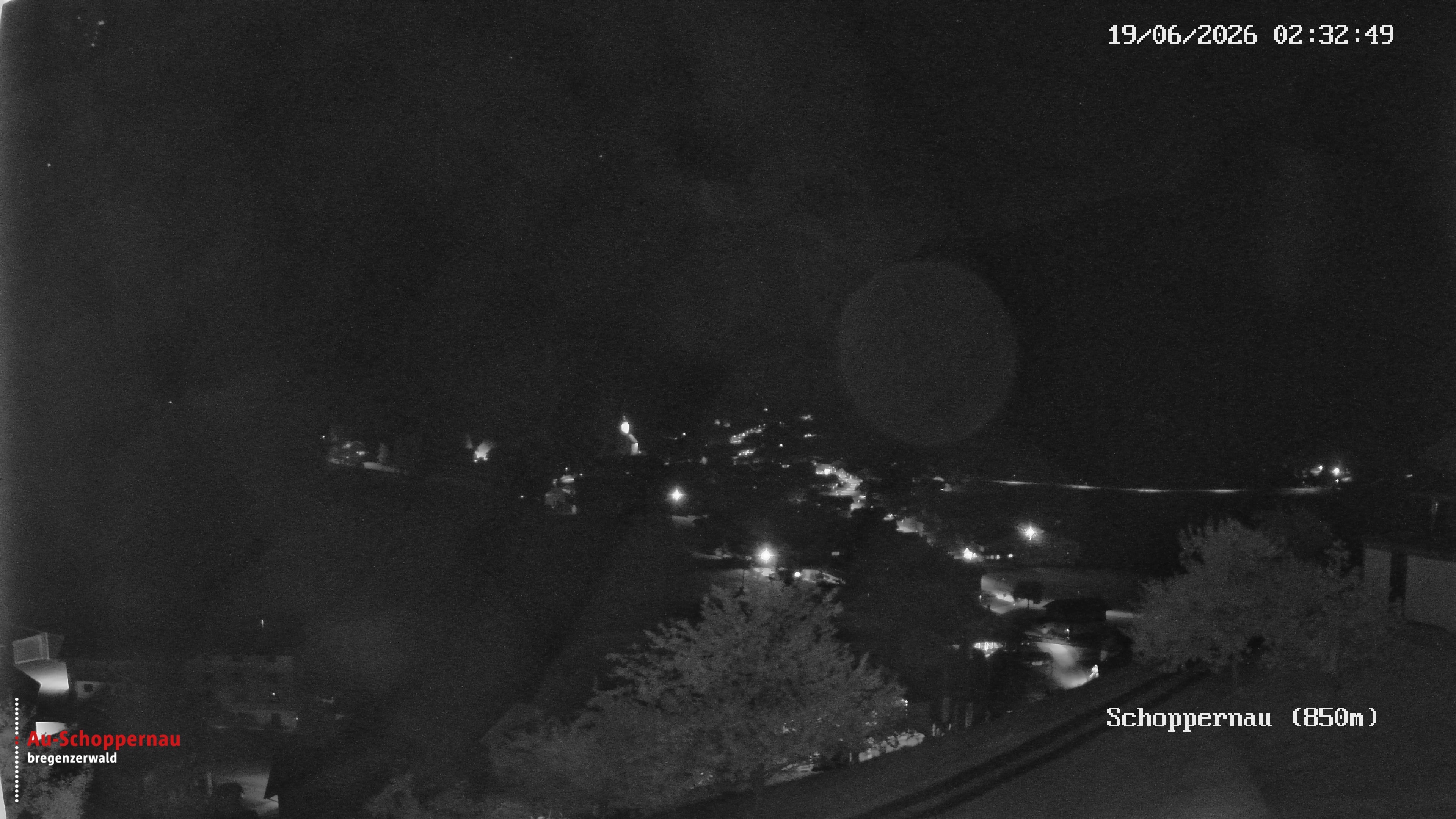 Archiv Foto Webcam Schoppernau im Bregenzerwald