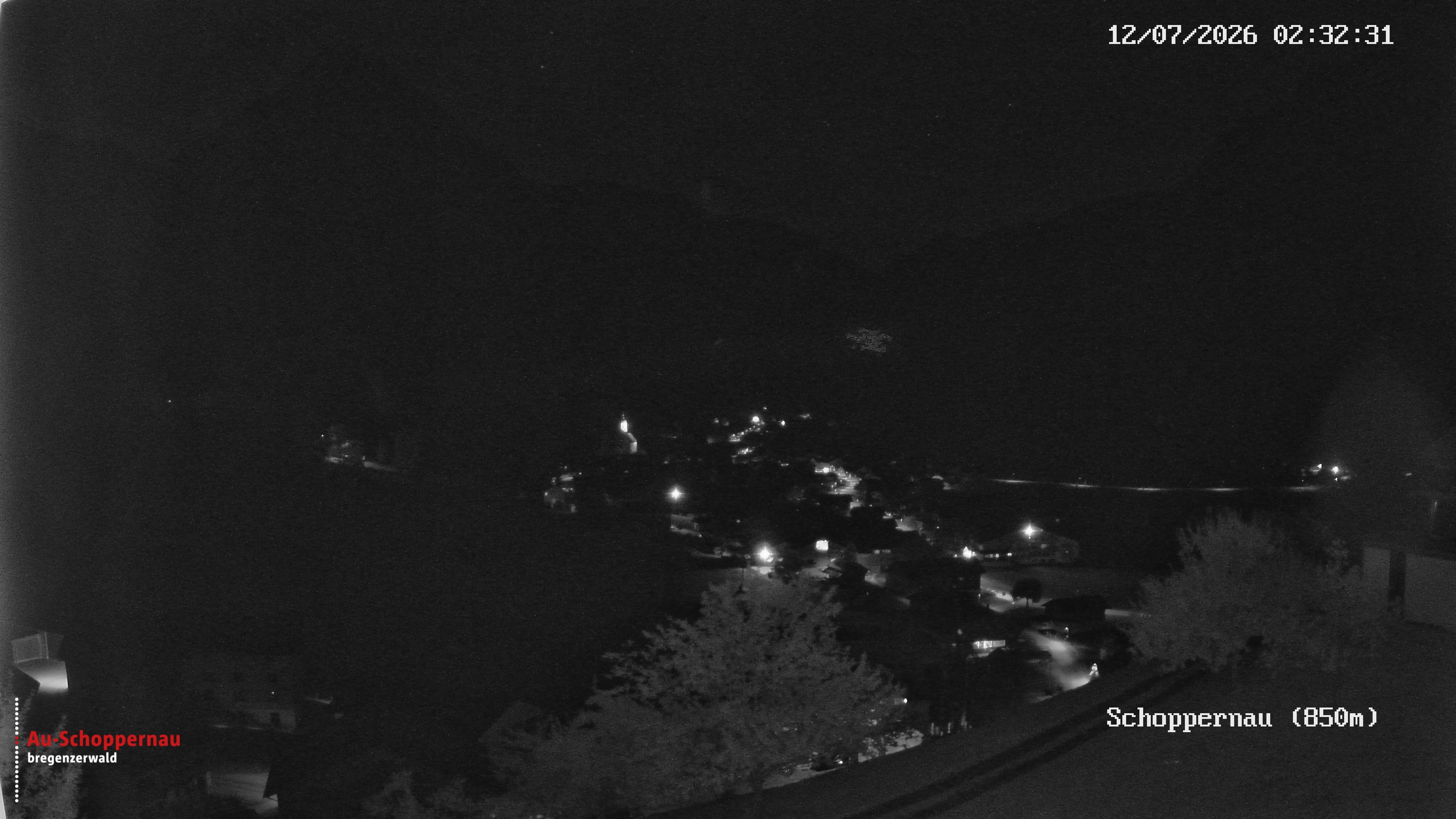 Archived image Webcam Schoppernau in the Bregenzerwald