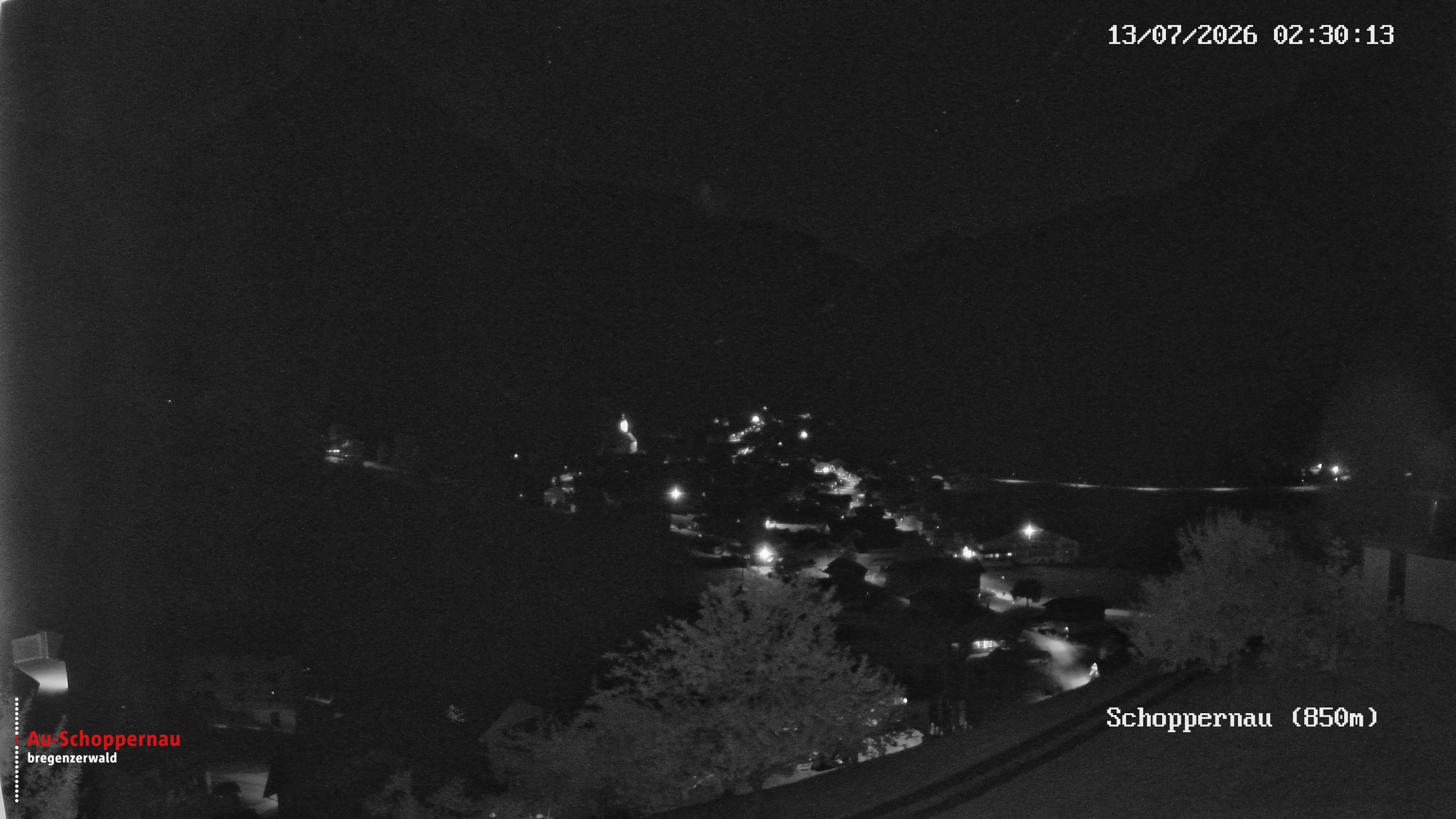 Archiv Foto Webcam Schoppernau im Bregenzerwald