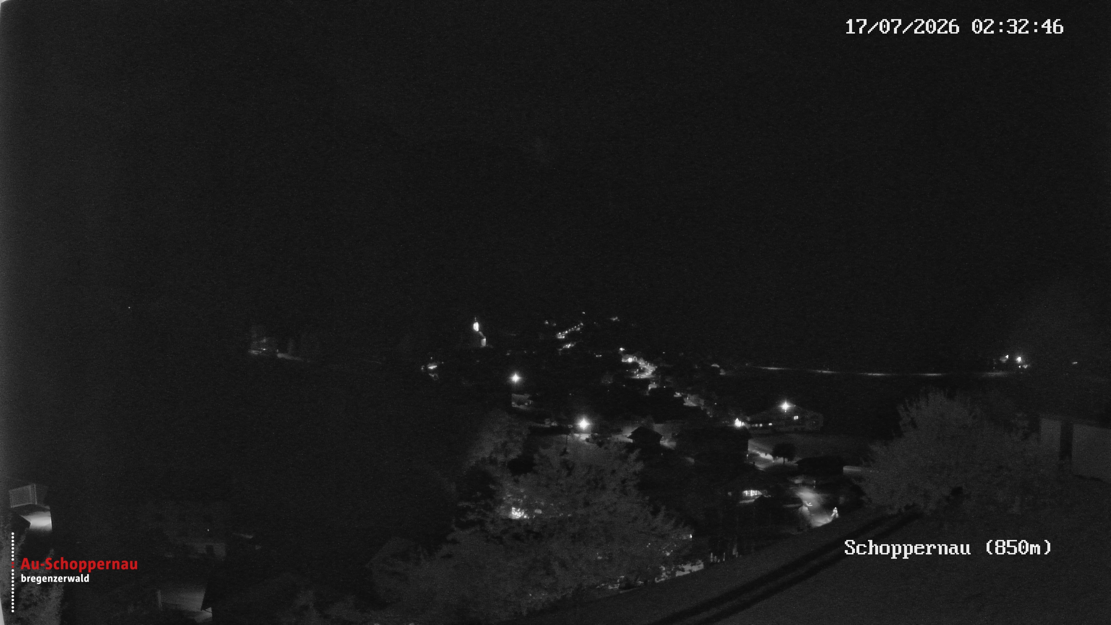 Archiv Foto Webcam Schoppernau im Bregenzerwald