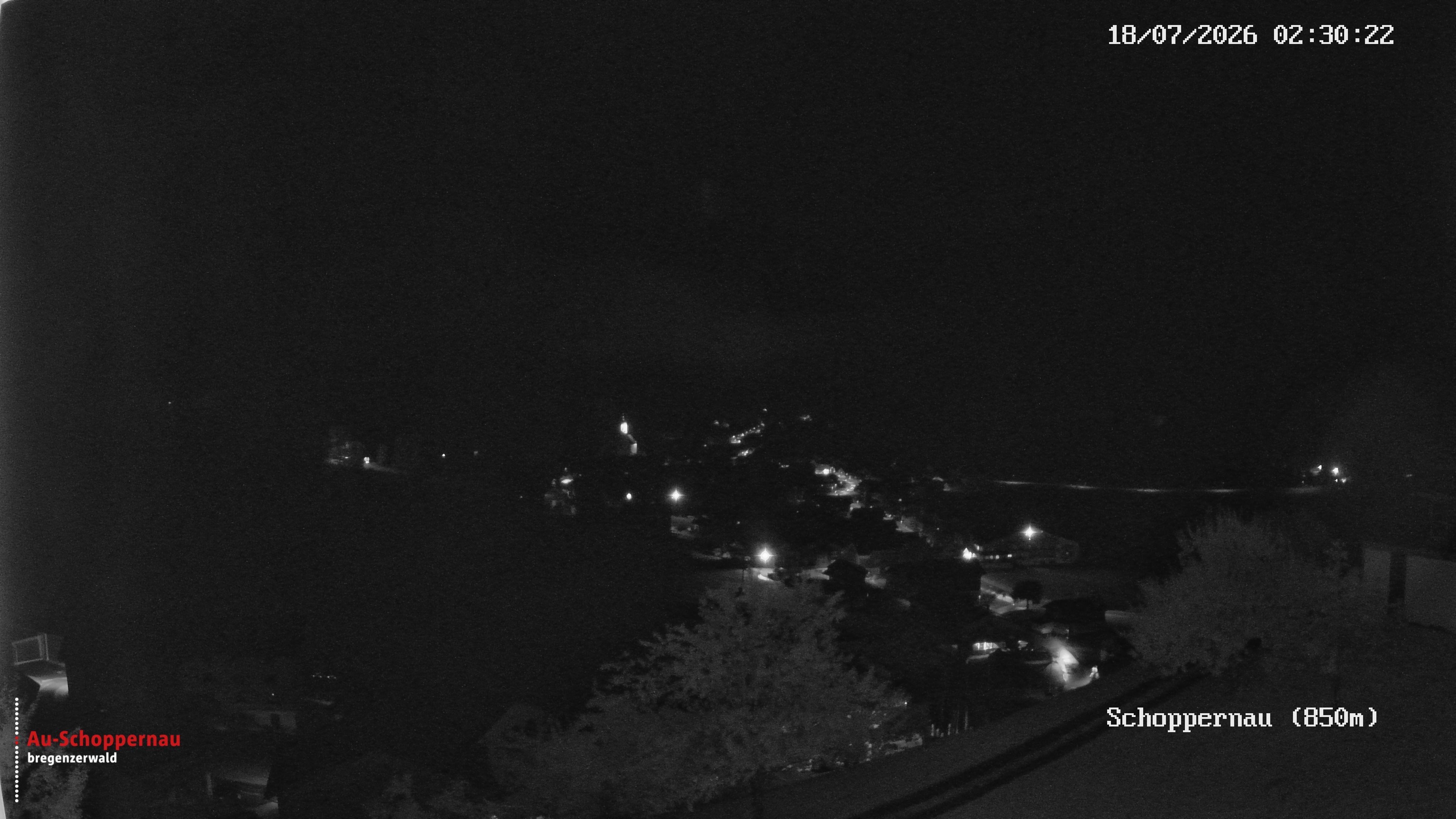 Archiv Foto Webcam Schoppernau im Bregenzerwald