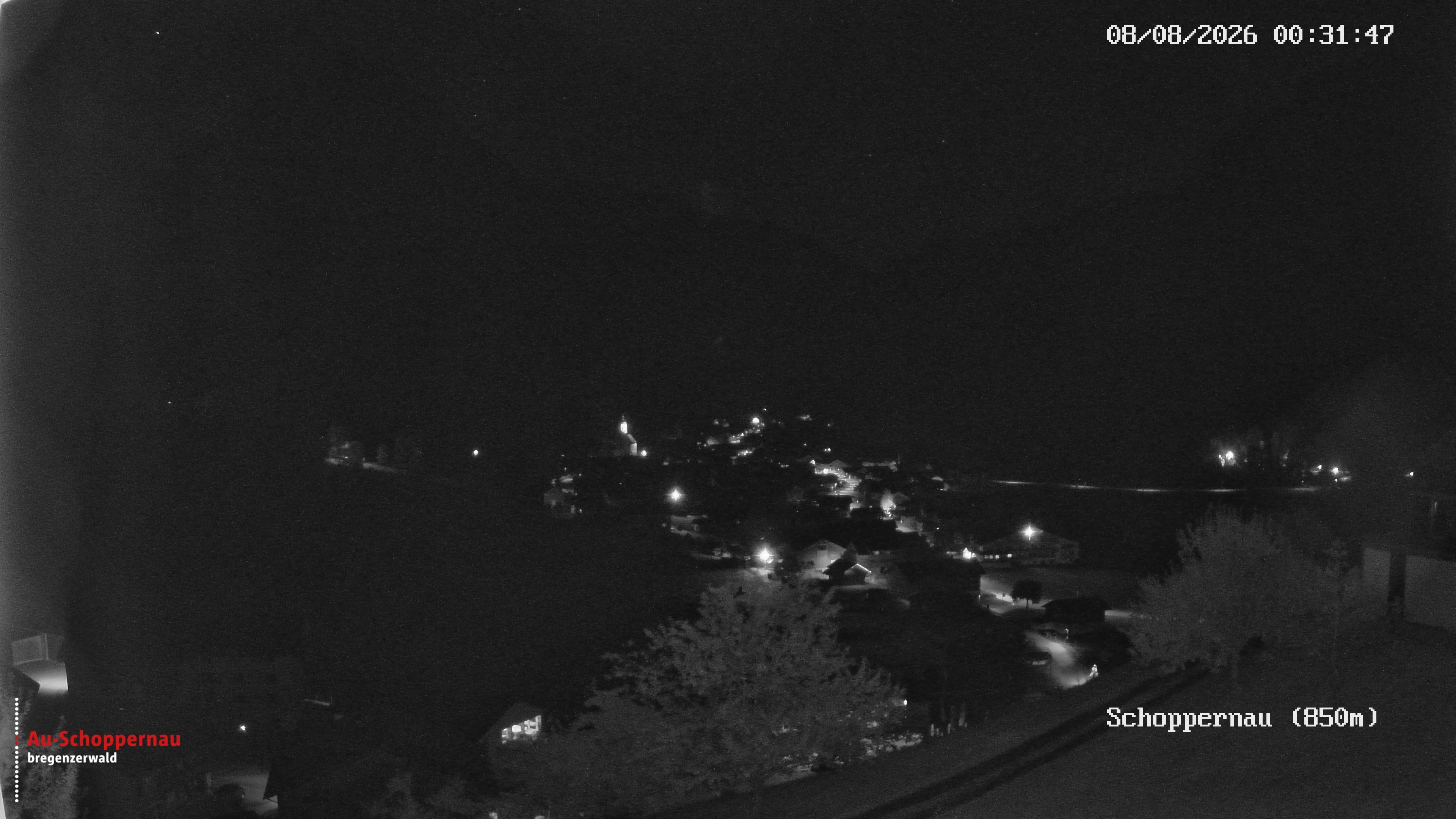 Archiv Foto Webcam Schoppernau im Bregenzerwald