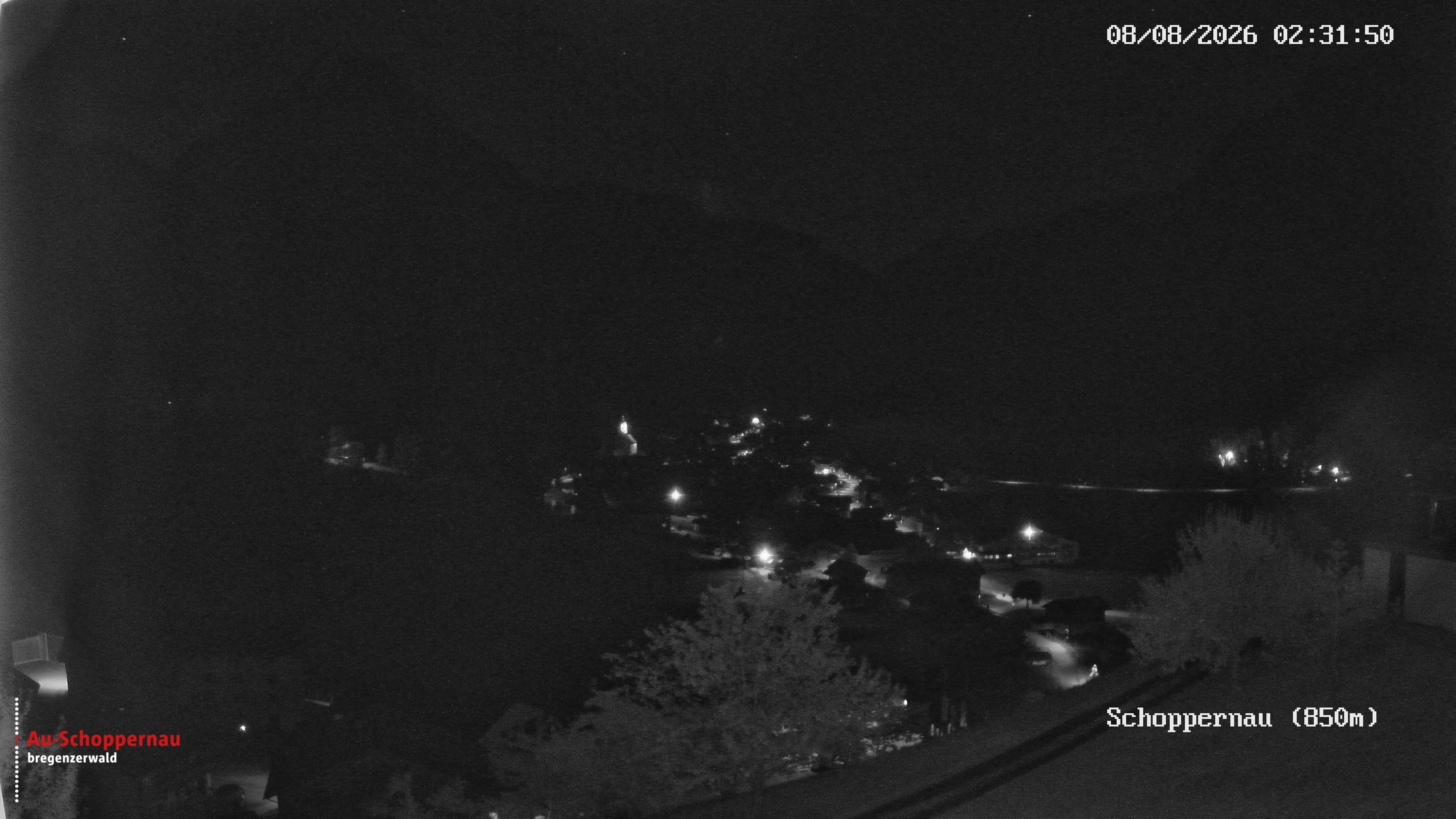 Archiv Foto Webcam Schoppernau im Bregenzerwald
