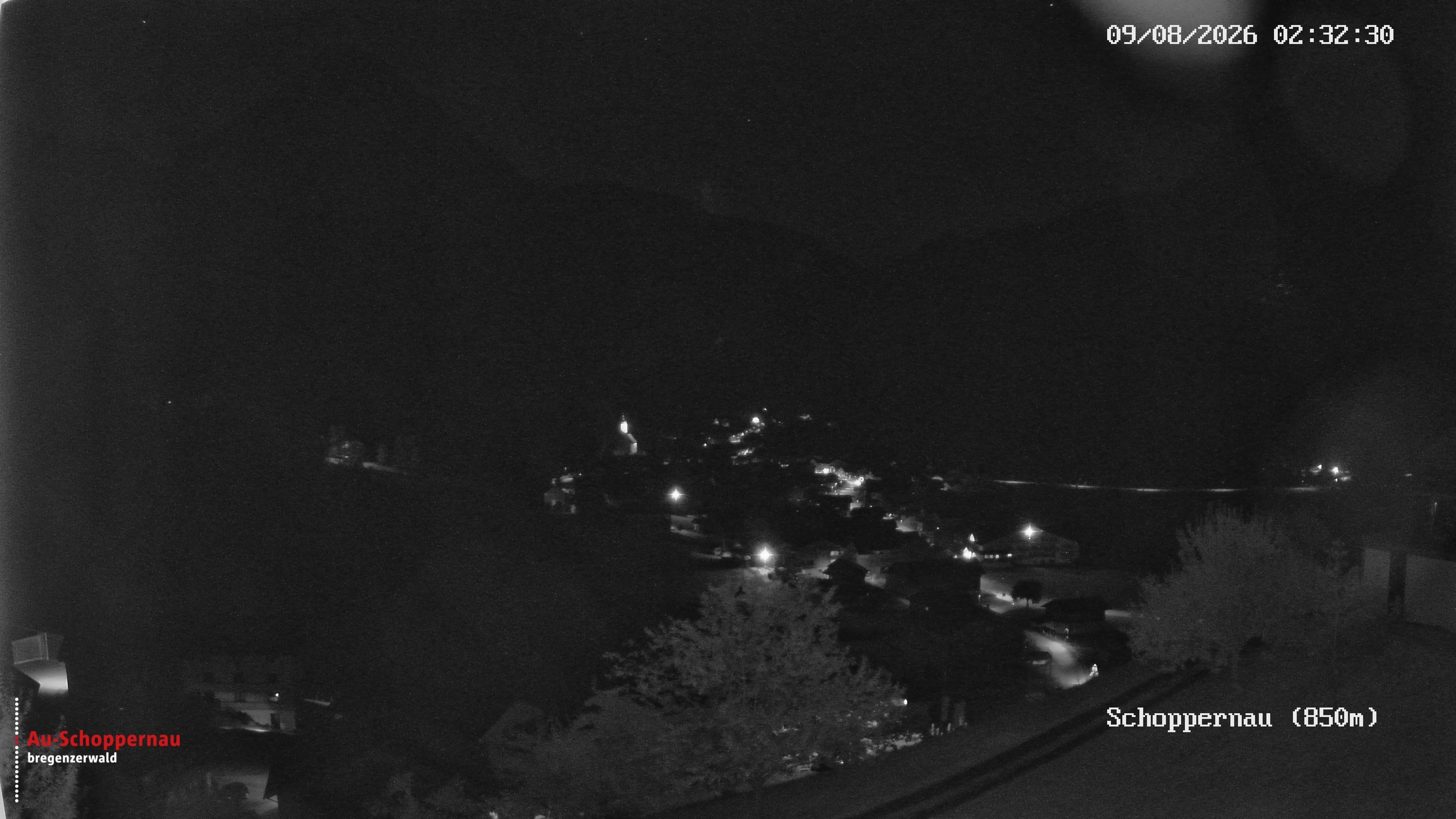 Archiv Foto Webcam Schoppernau im Bregenzerwald