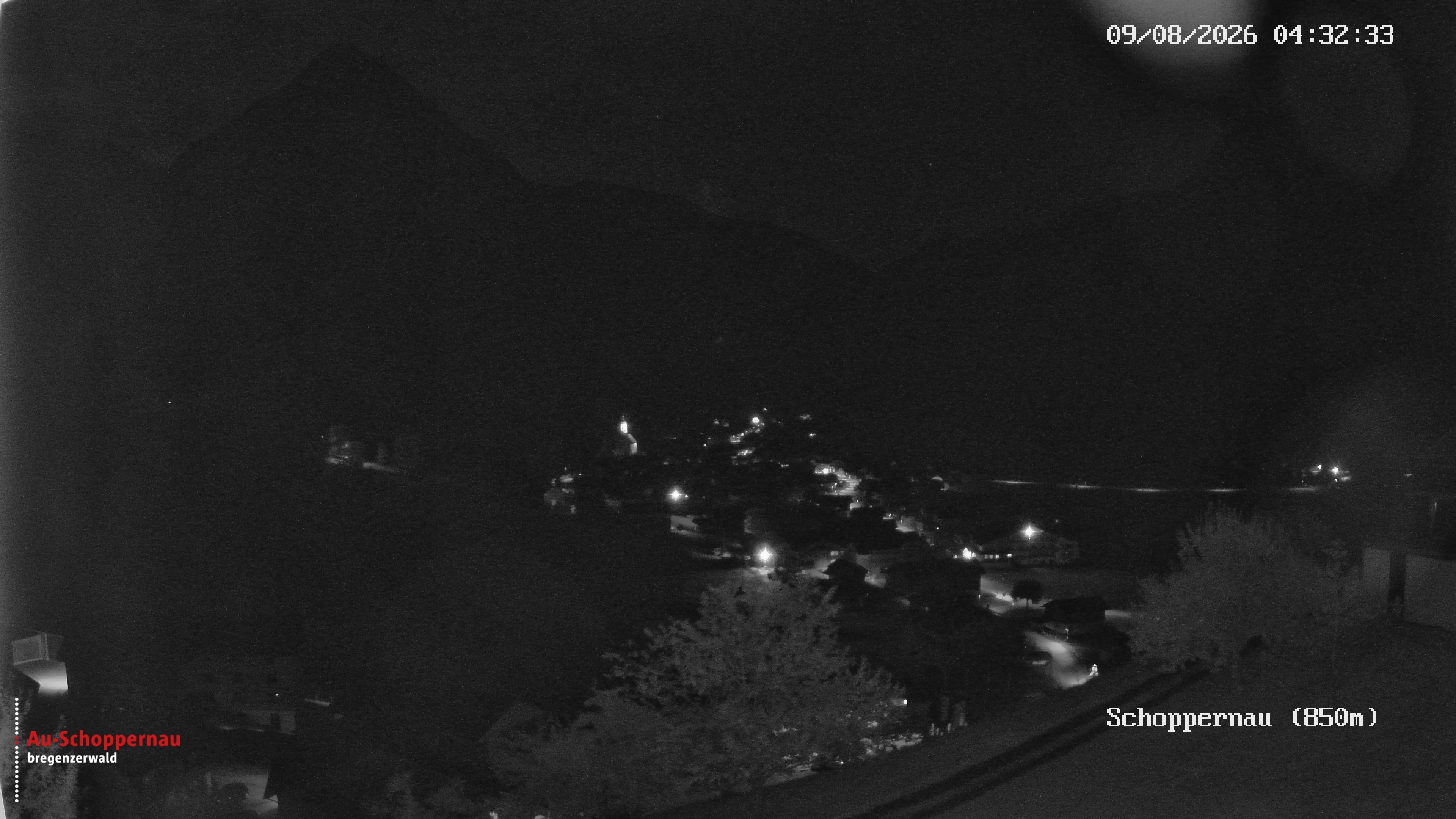 Archiv Foto Webcam Schoppernau im Bregenzerwald