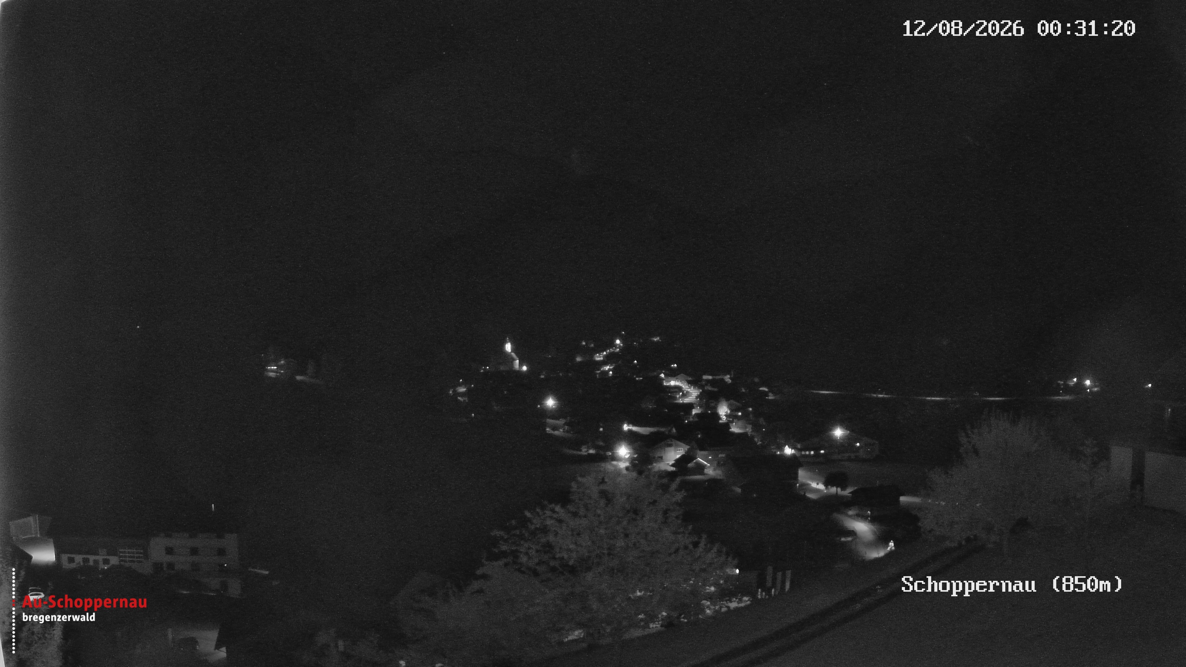 Archiv Foto Webcam Schoppernau im Bregenzerwald