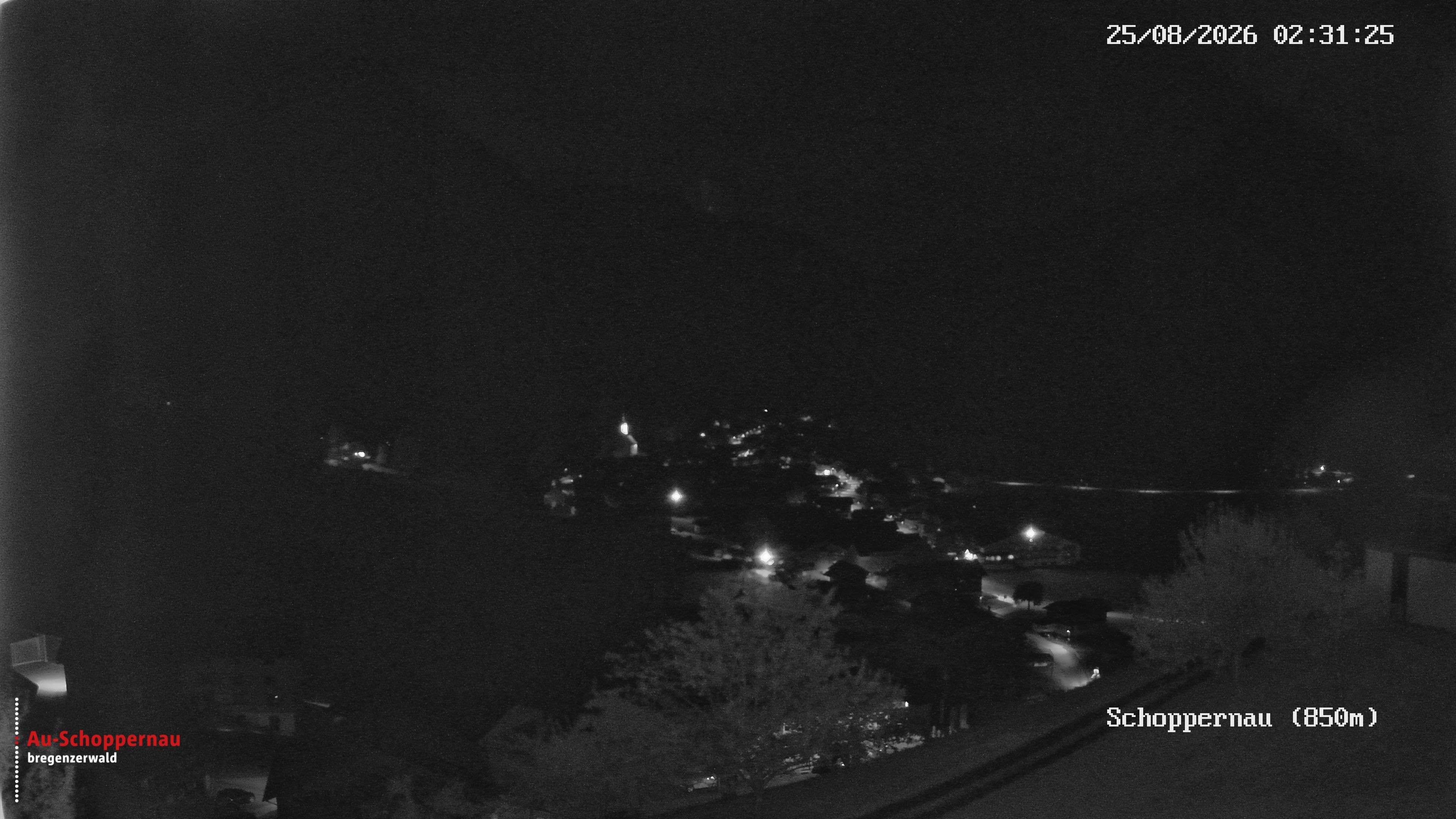 Archiv Foto Webcam Schoppernau im Bregenzerwald