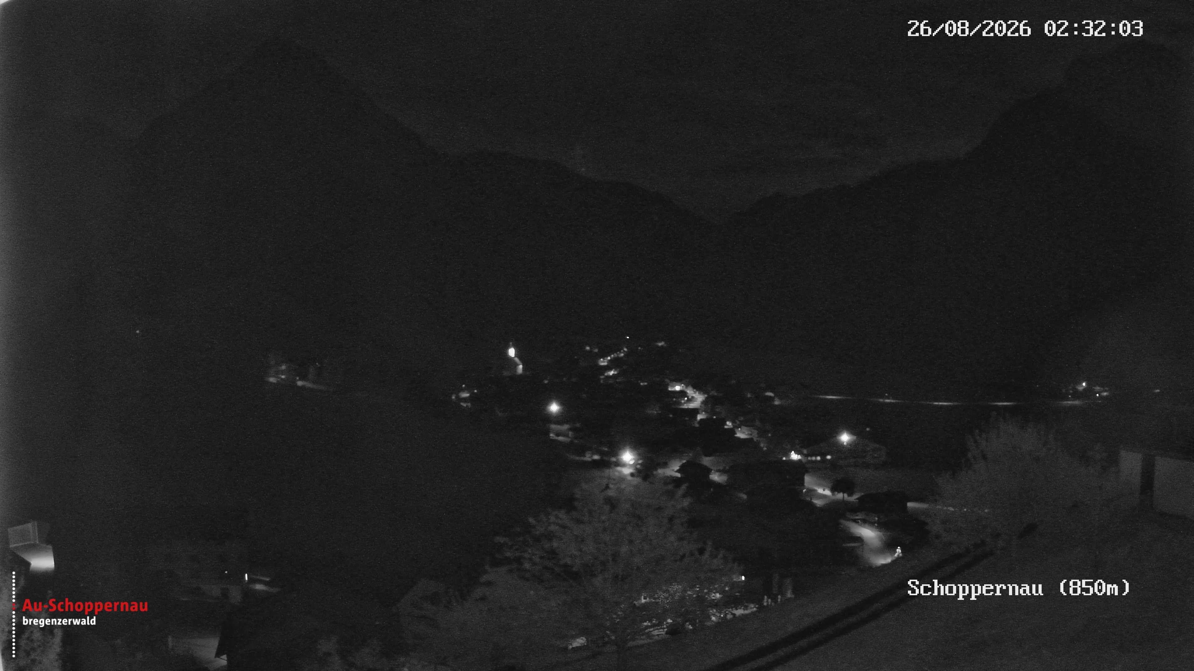 Archiv Foto Webcam Schoppernau im Bregenzerwald