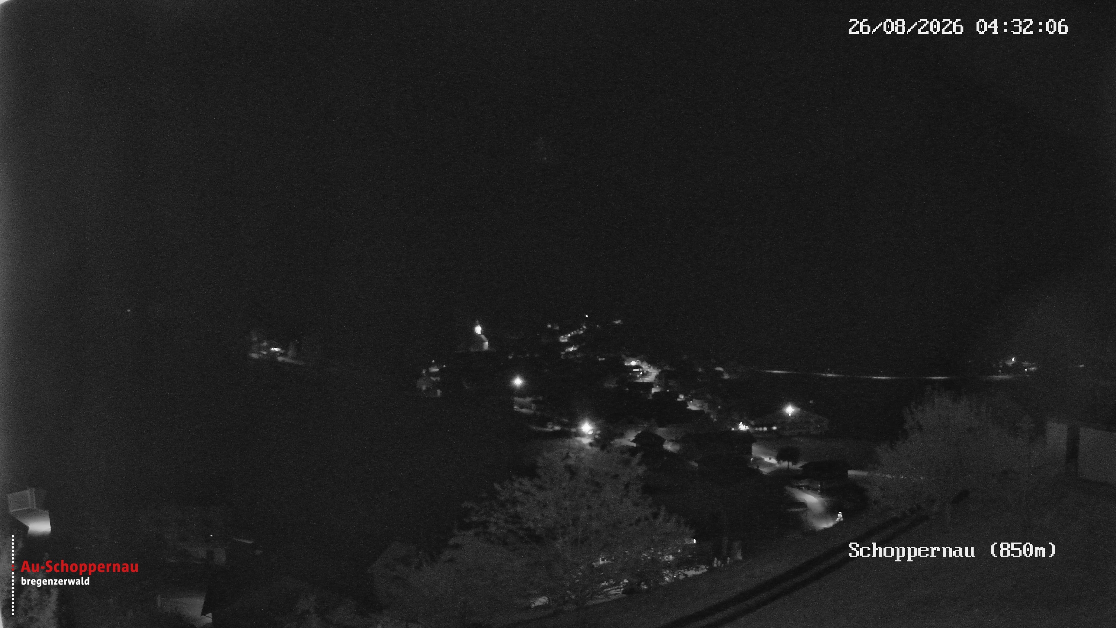 Archiv Foto Webcam Schoppernau im Bregenzerwald