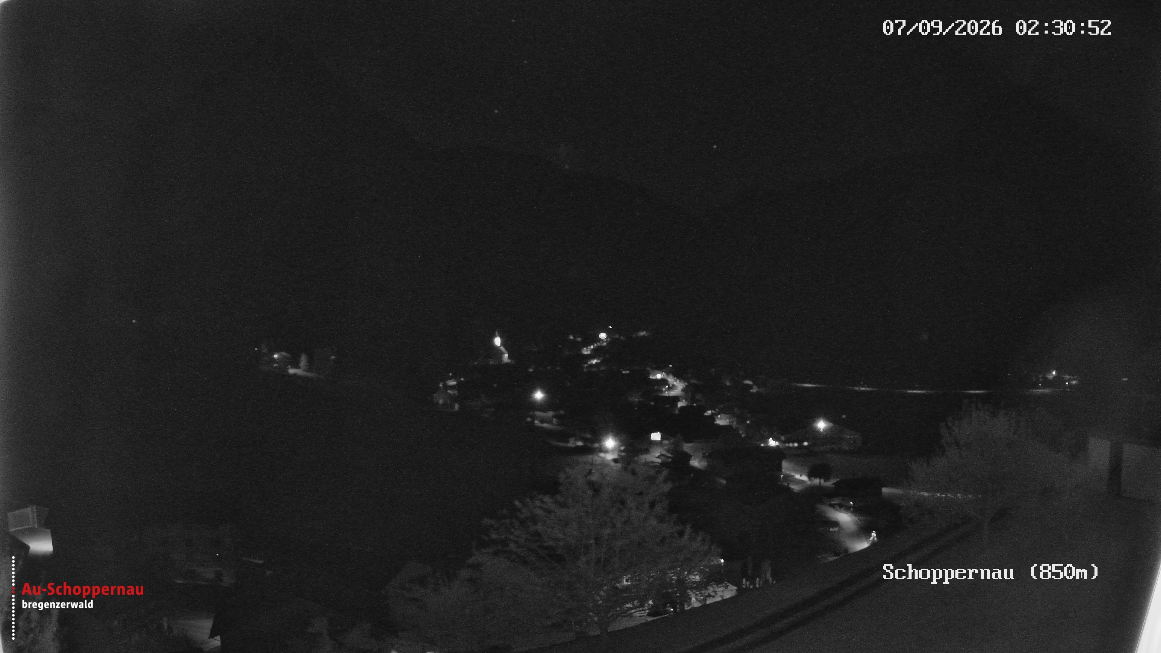 Archiv Foto Webcam Schoppernau im Bregenzerwald
