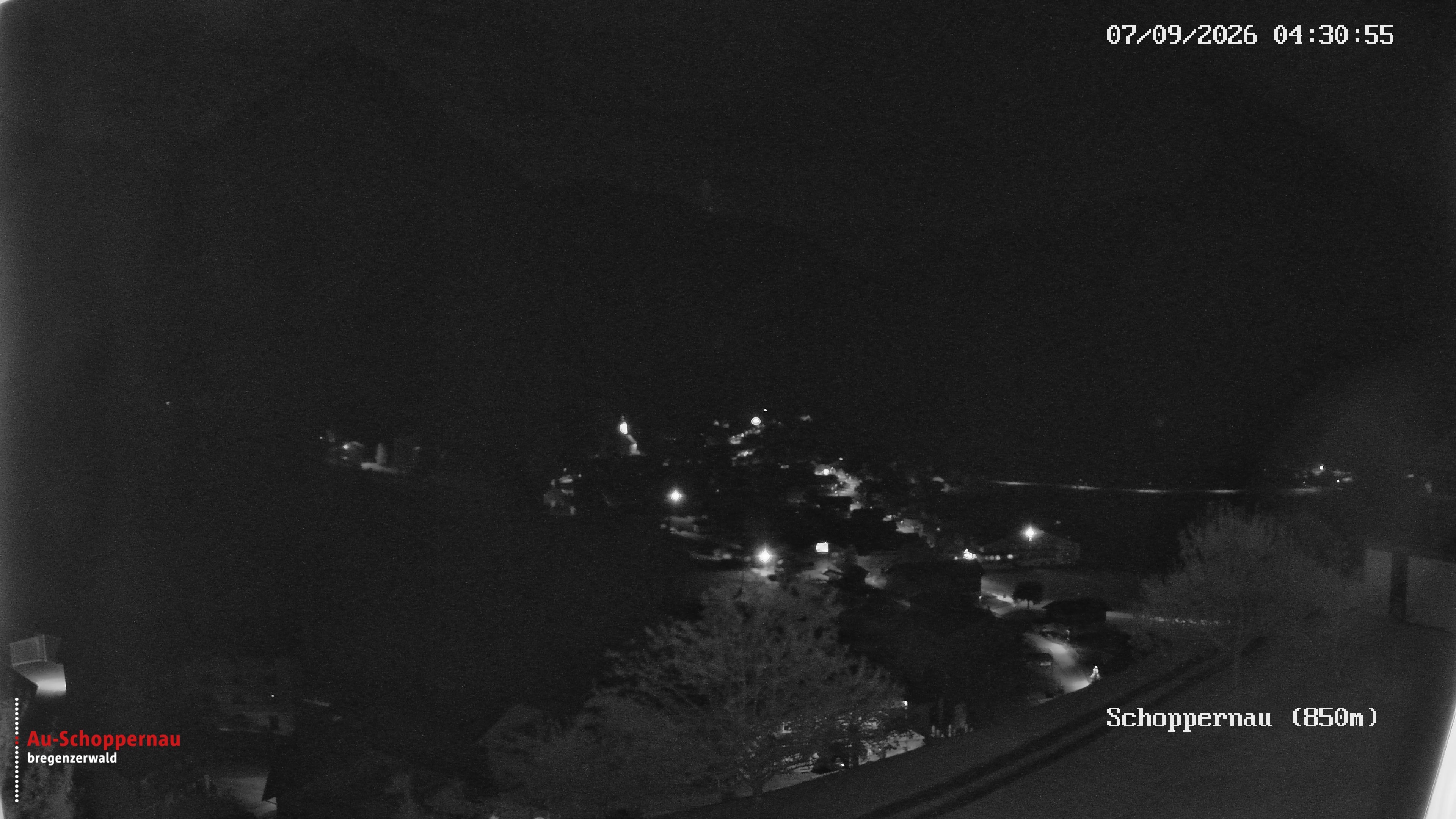Archiv Foto Webcam Schoppernau im Bregenzerwald