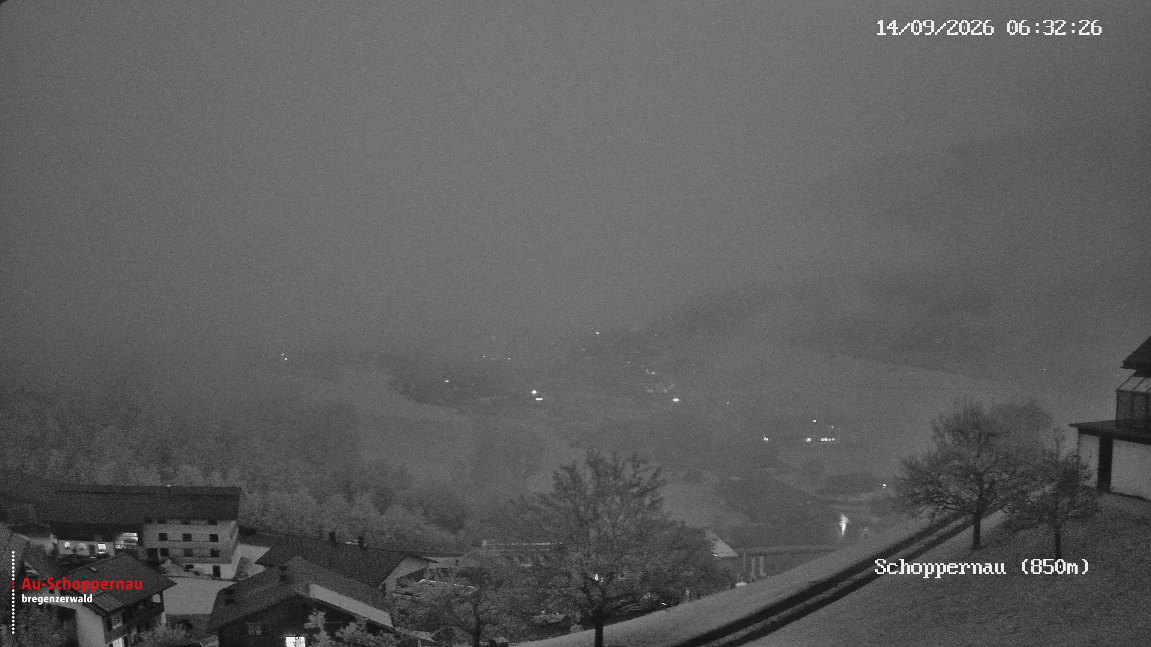 Archiv Foto Webcam Schoppernau im Bregenzerwald