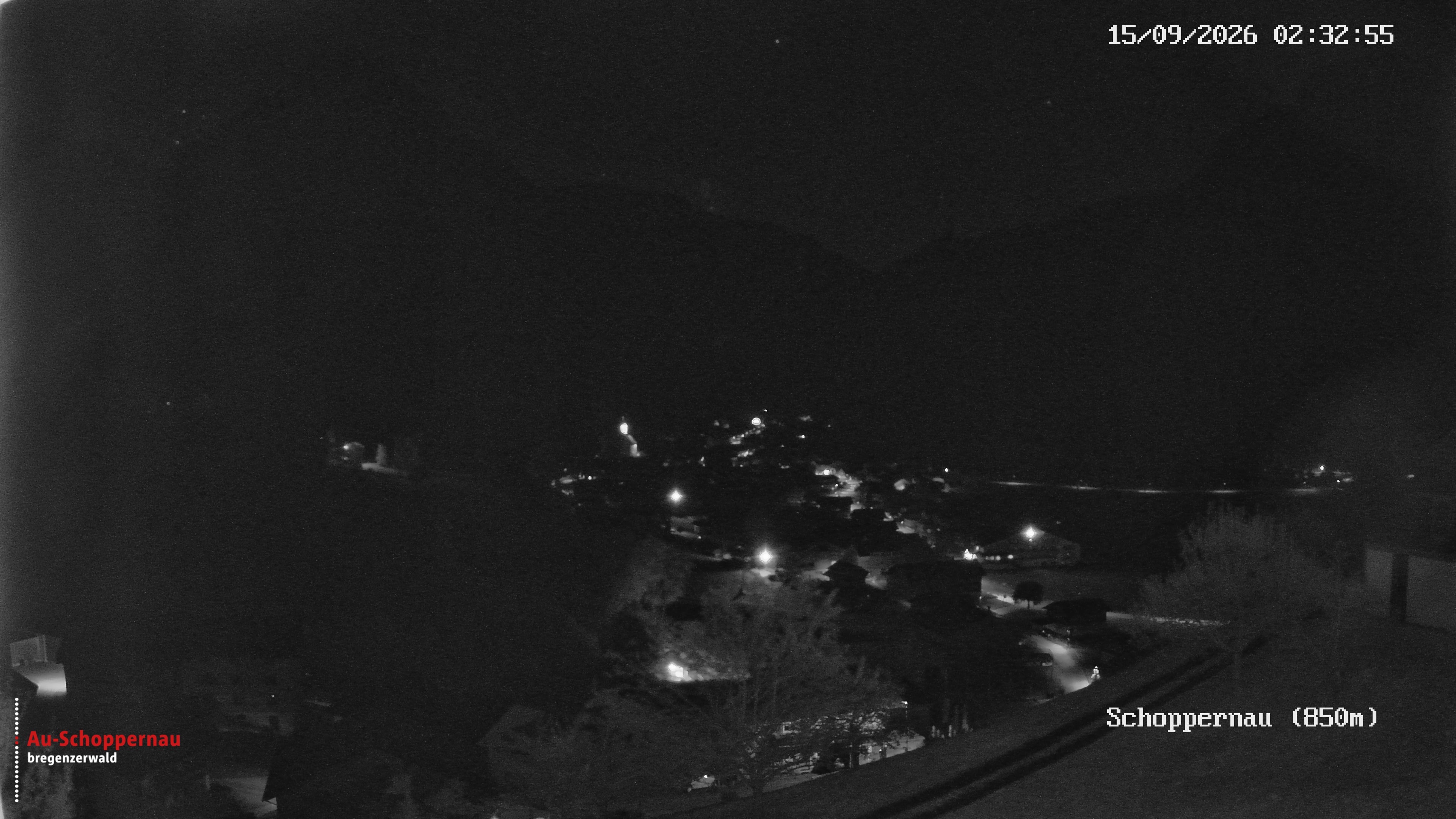 Archiv Foto Webcam Schoppernau im Bregenzerwald
