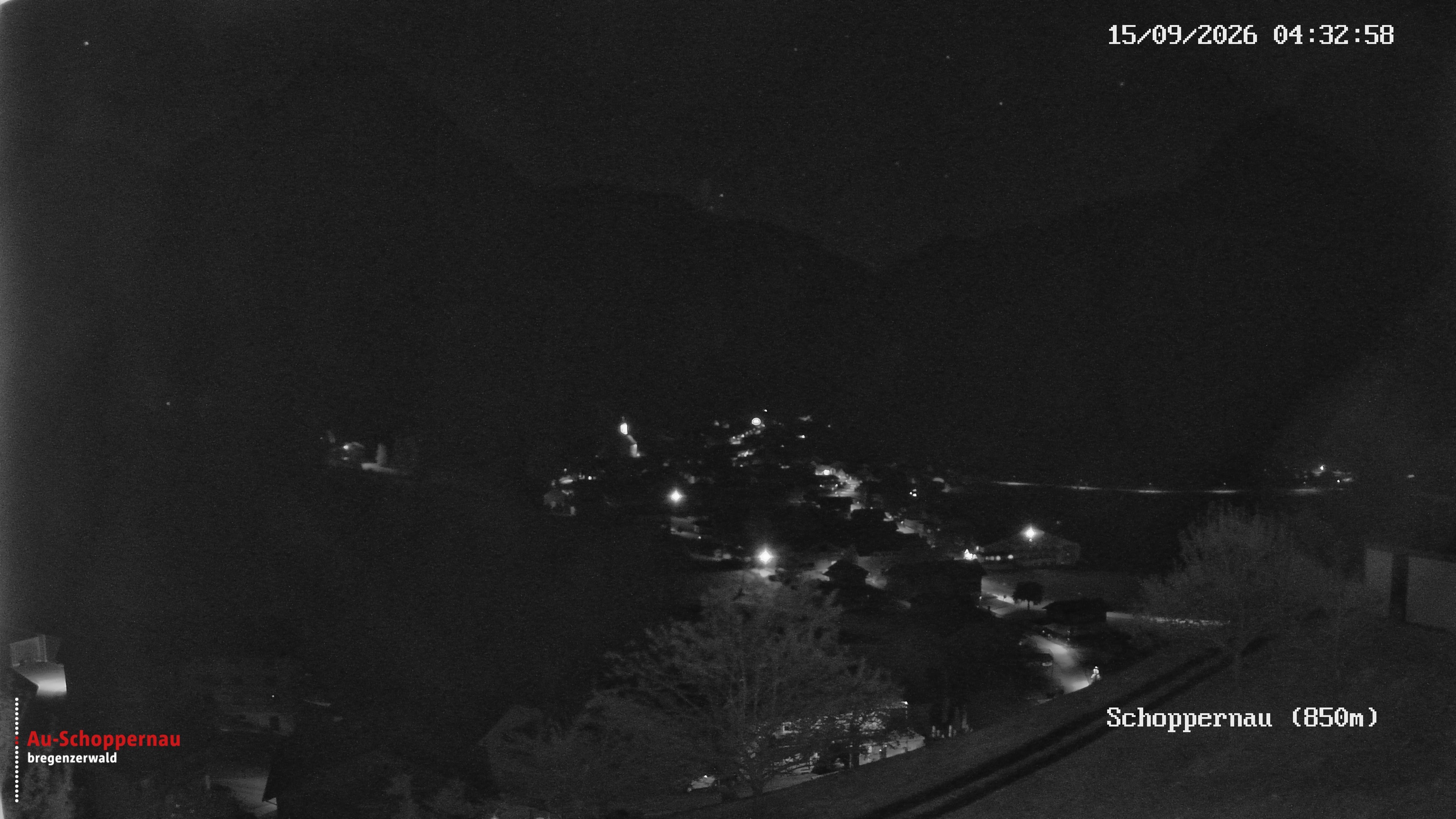 Archiv Foto Webcam Schoppernau im Bregenzerwald