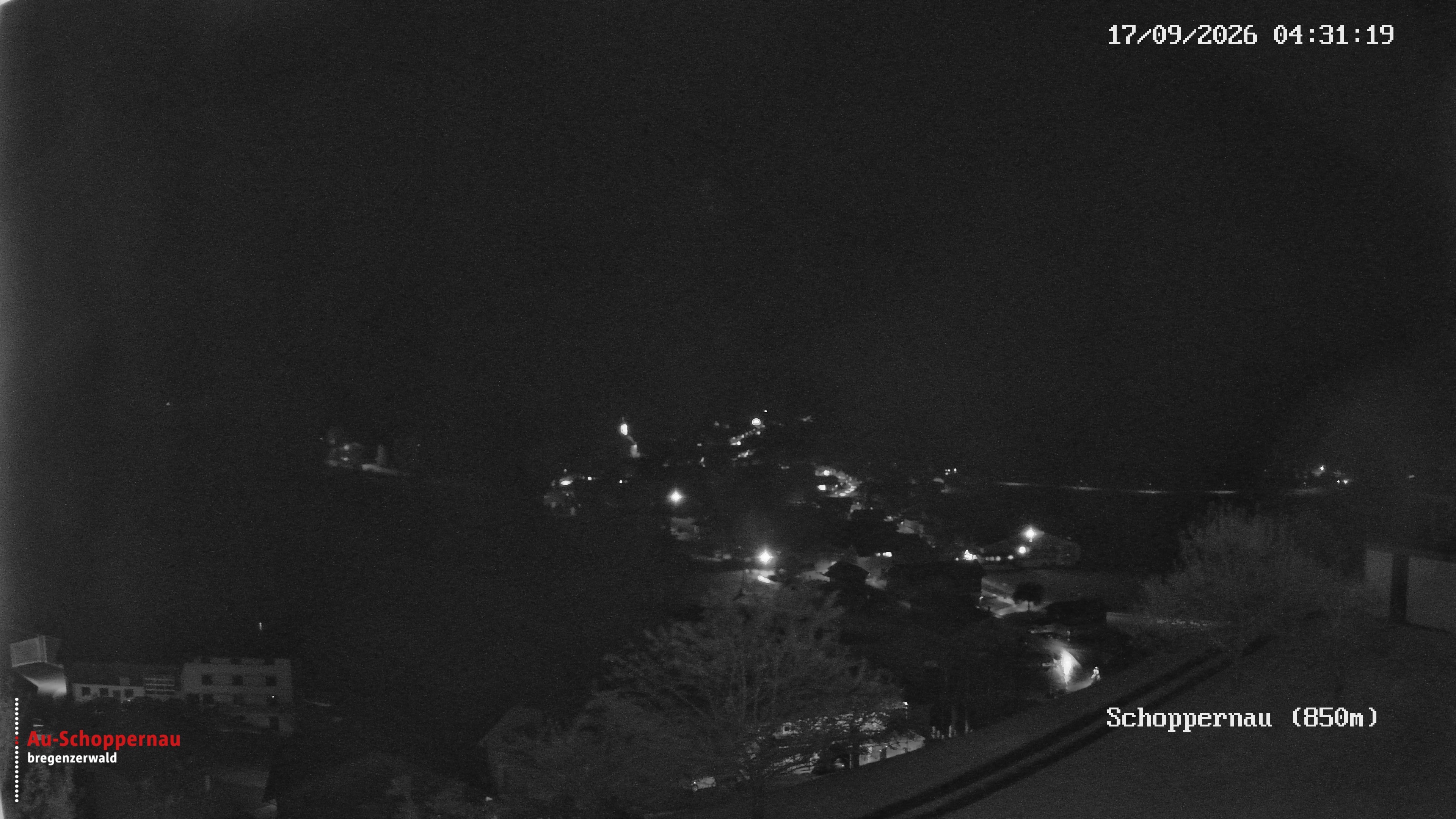 Archiv Foto Webcam Schoppernau im Bregenzerwald