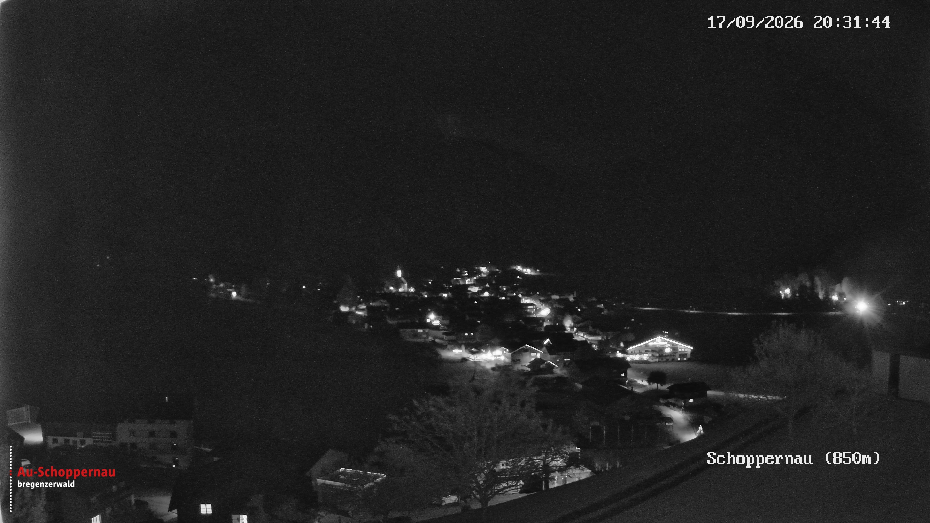 Archiv Foto Webcam Schoppernau im Bregenzerwald