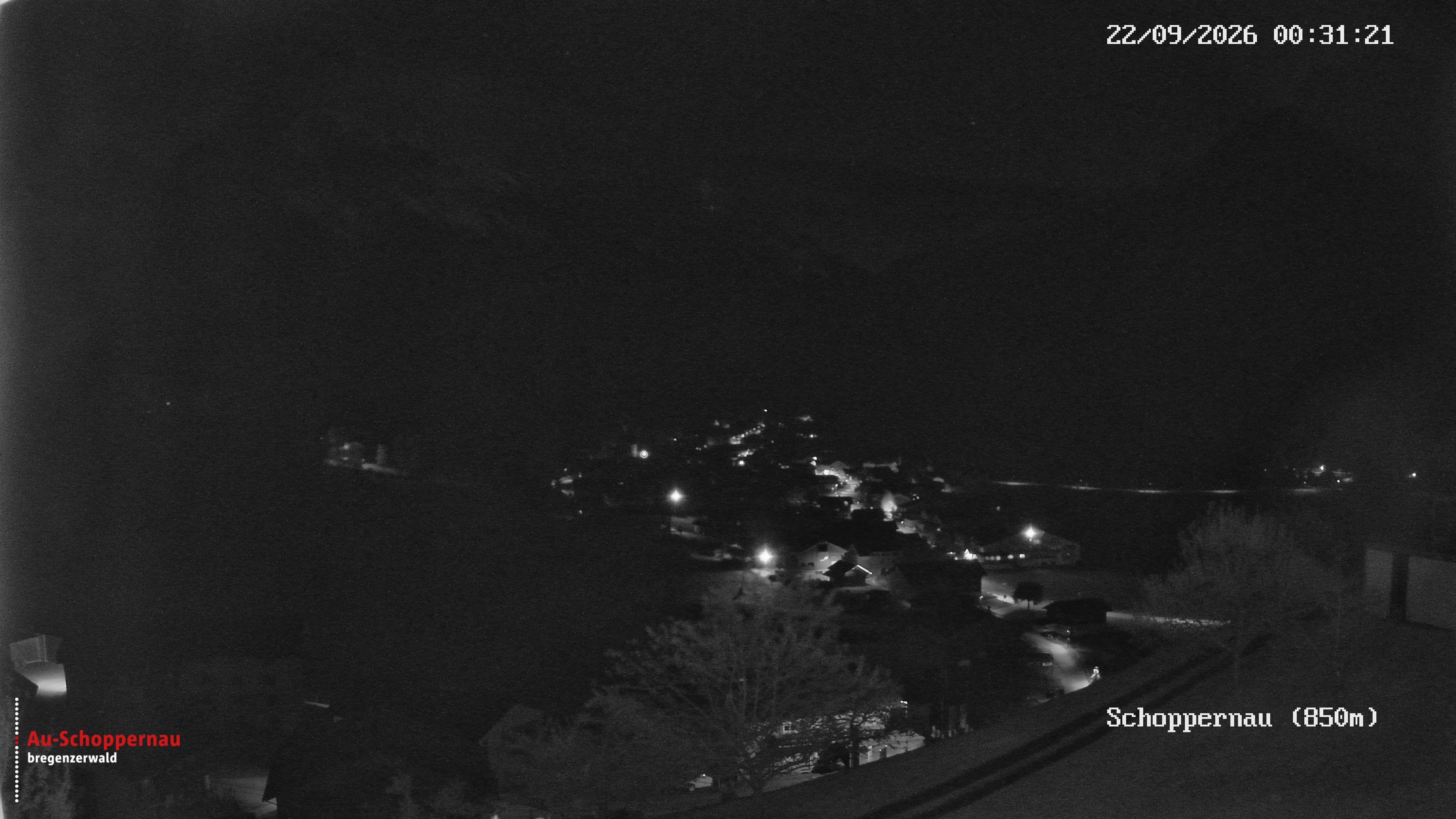 Archiv Foto Webcam Schoppernau im Bregenzerwald