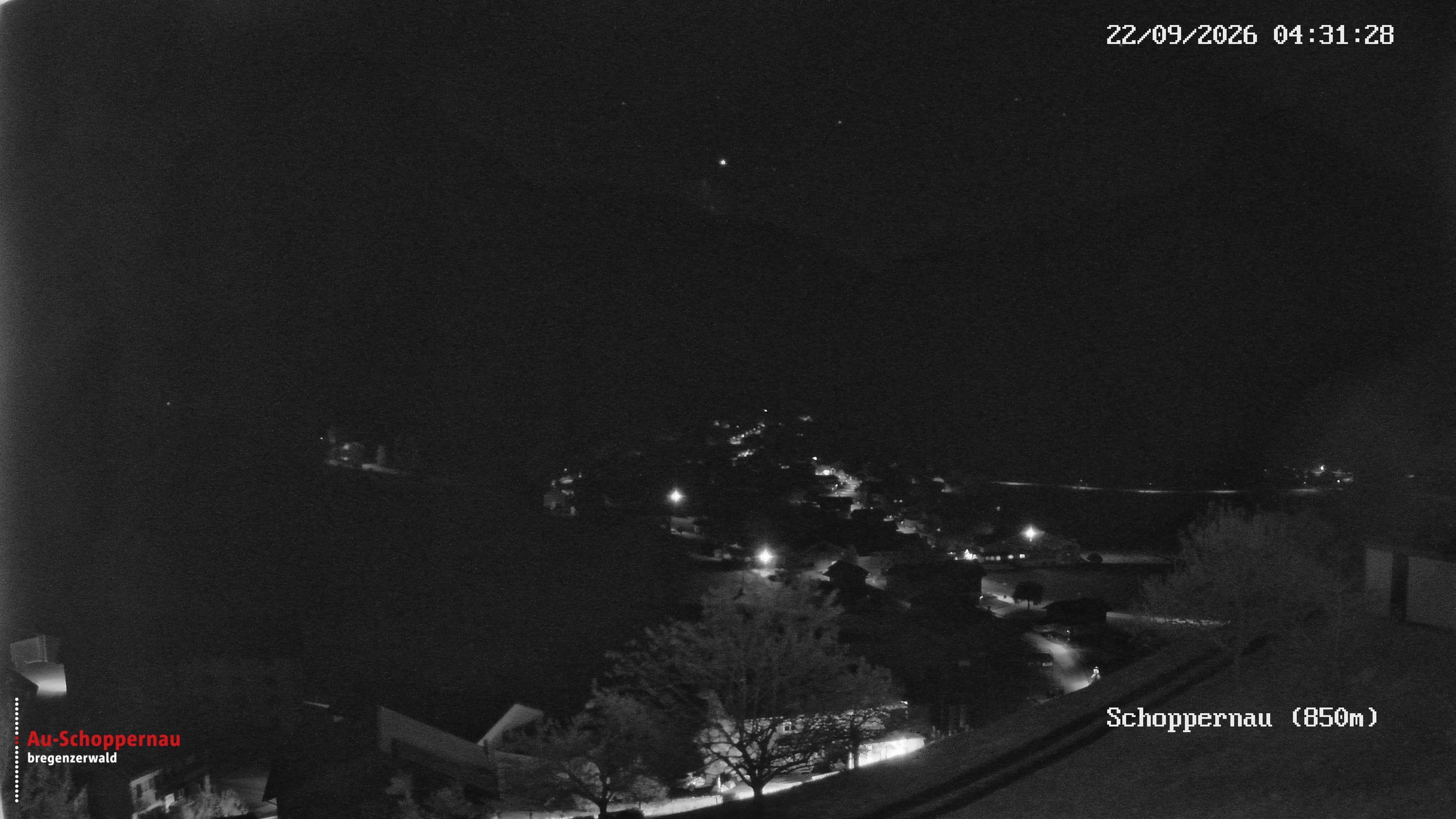Archiv Foto Webcam Schoppernau im Bregenzerwald