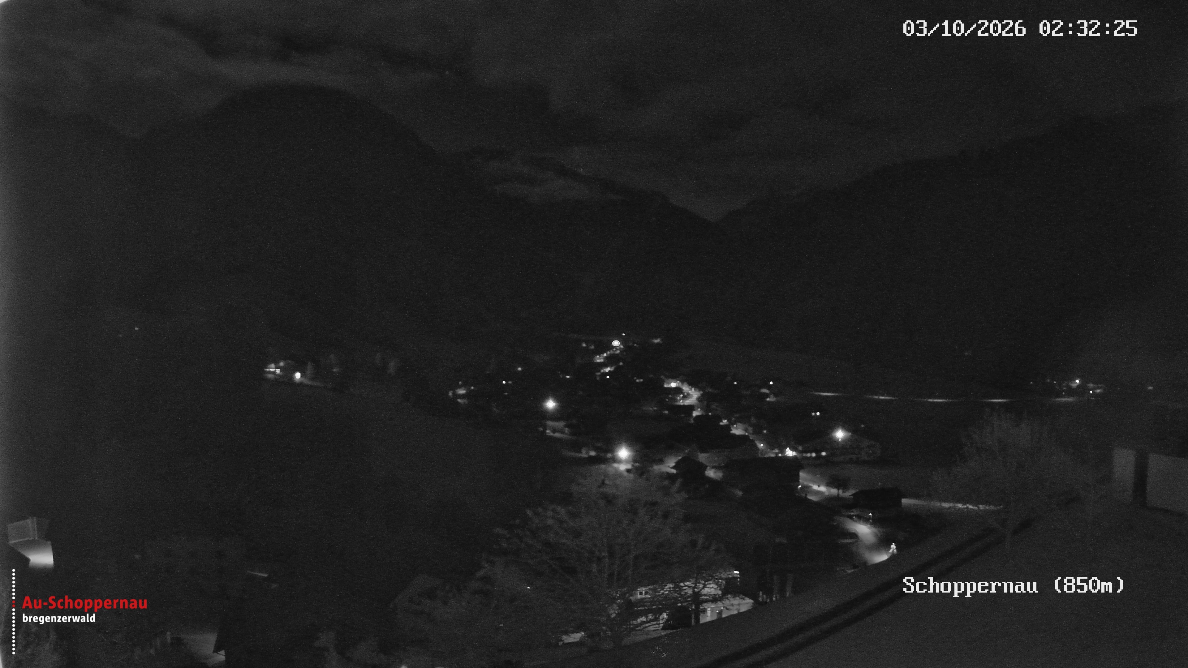 Archiv Foto Webcam Schoppernau im Bregenzerwald