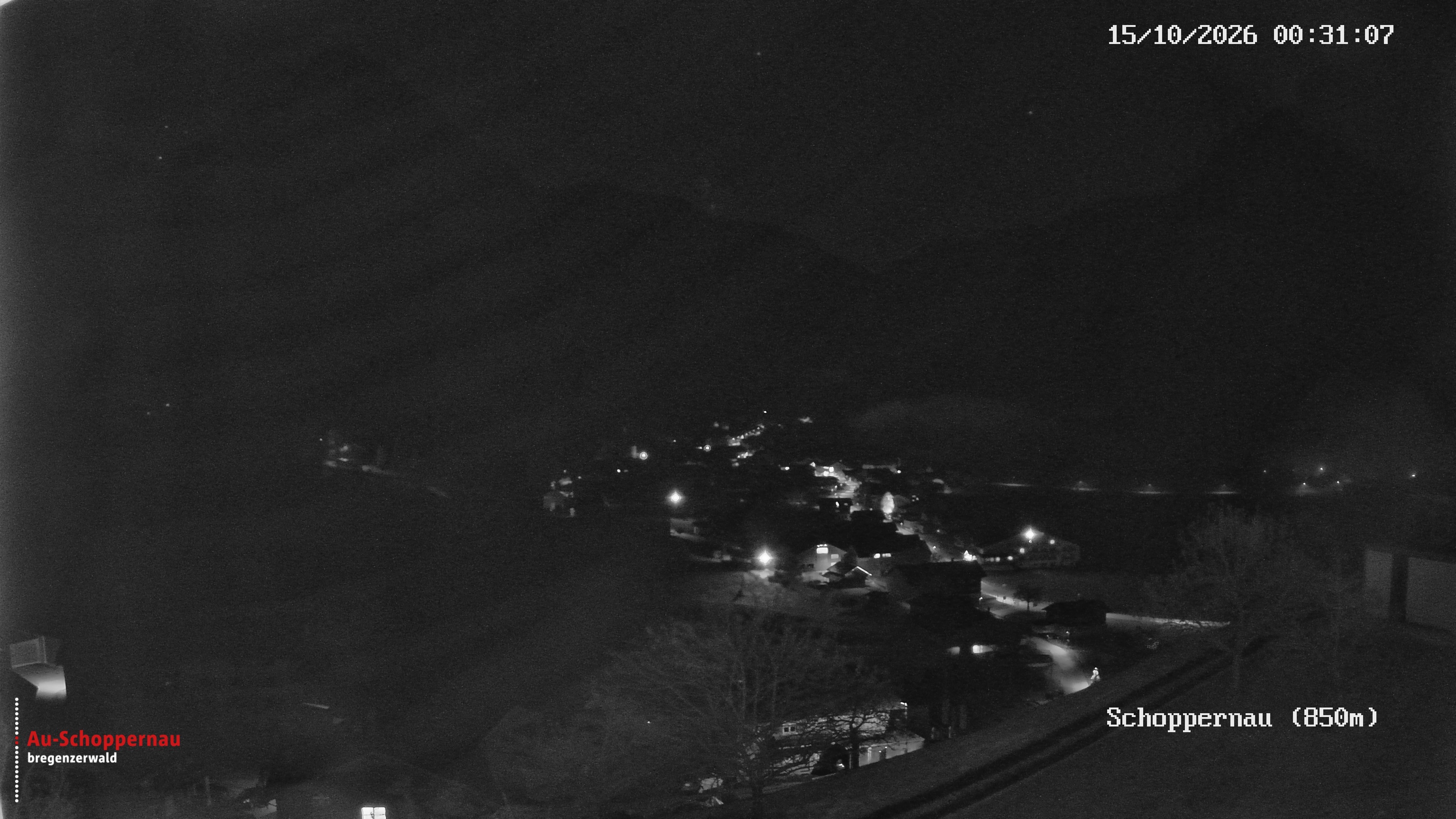 Archiv Foto Webcam Schoppernau im Bregenzerwald