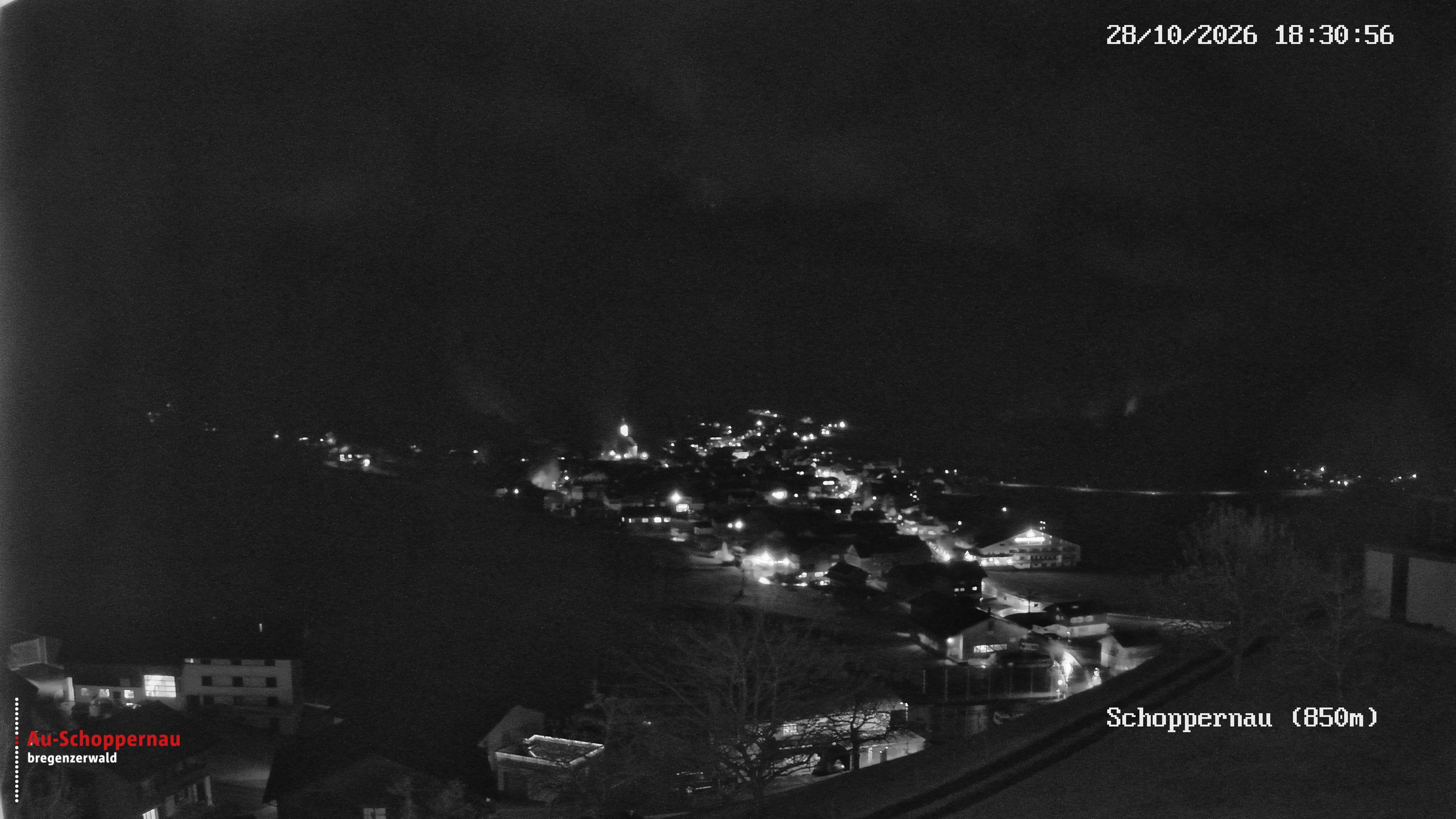Archiv Foto Webcam Schoppernau im Bregenzerwald