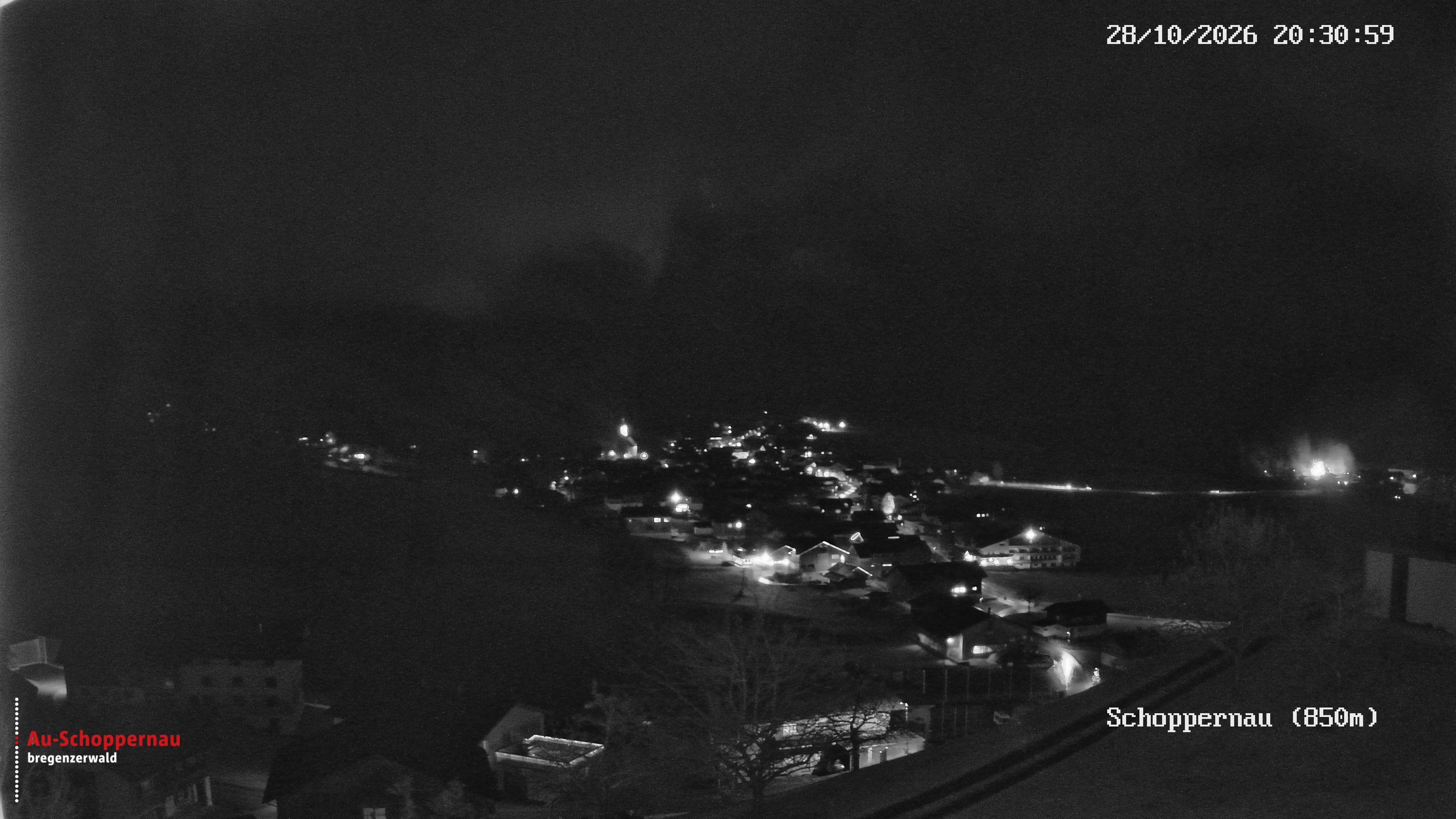Archiv Foto Webcam Schoppernau im Bregenzerwald