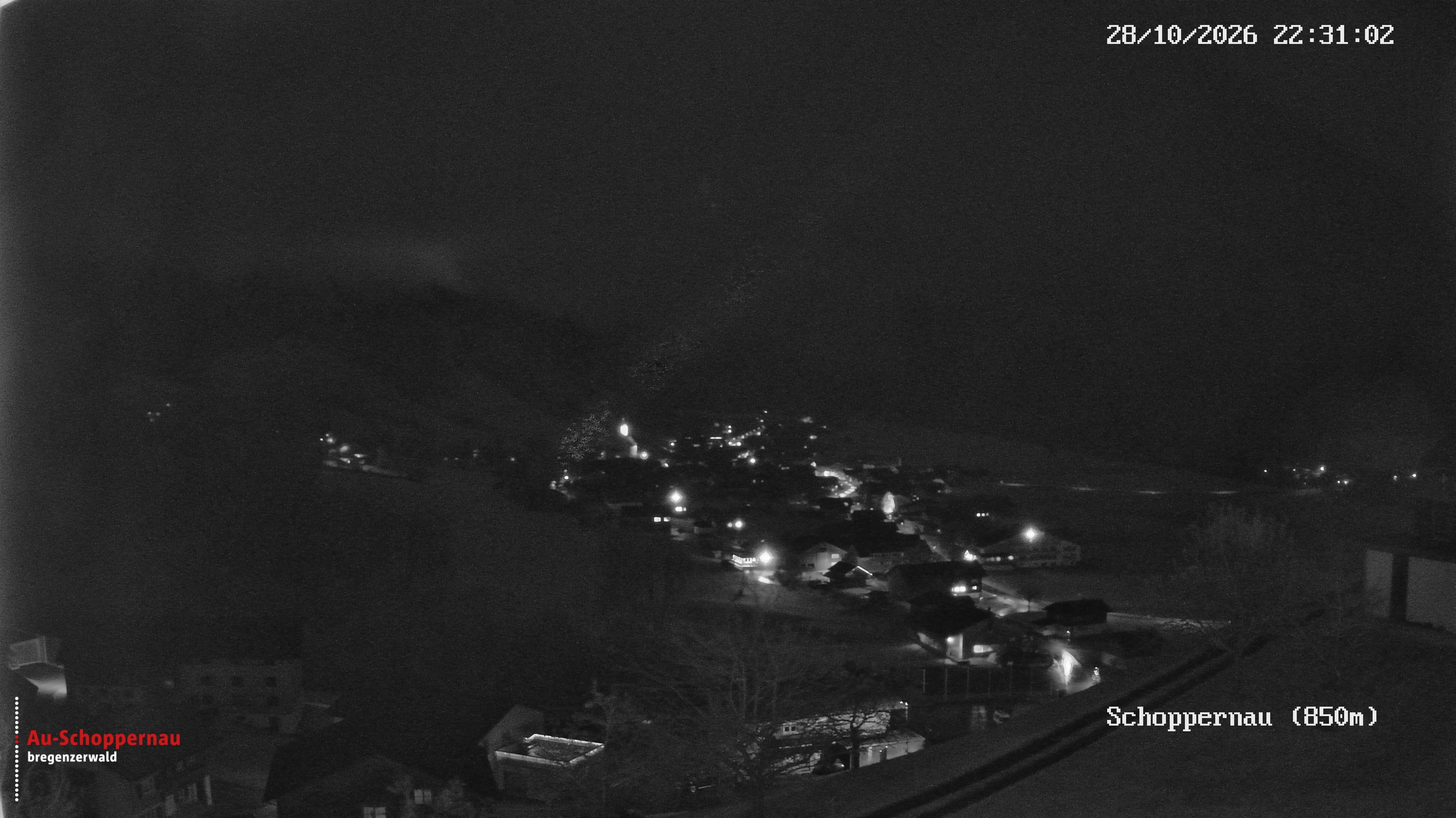 Archiv Foto Webcam Schoppernau im Bregenzerwald