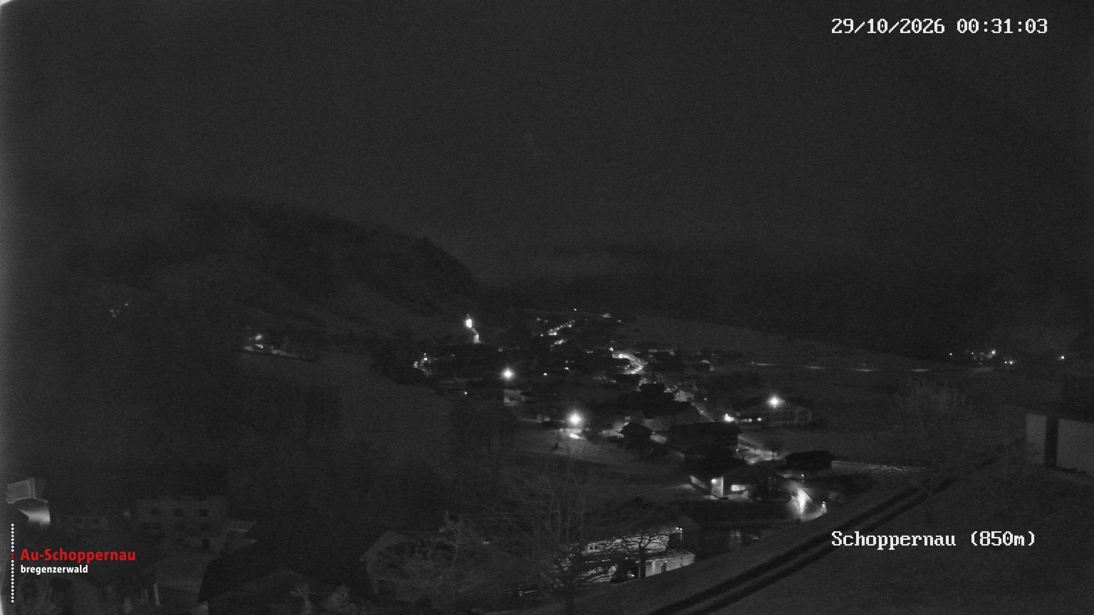 Archiv Foto Webcam Schoppernau im Bregenzerwald