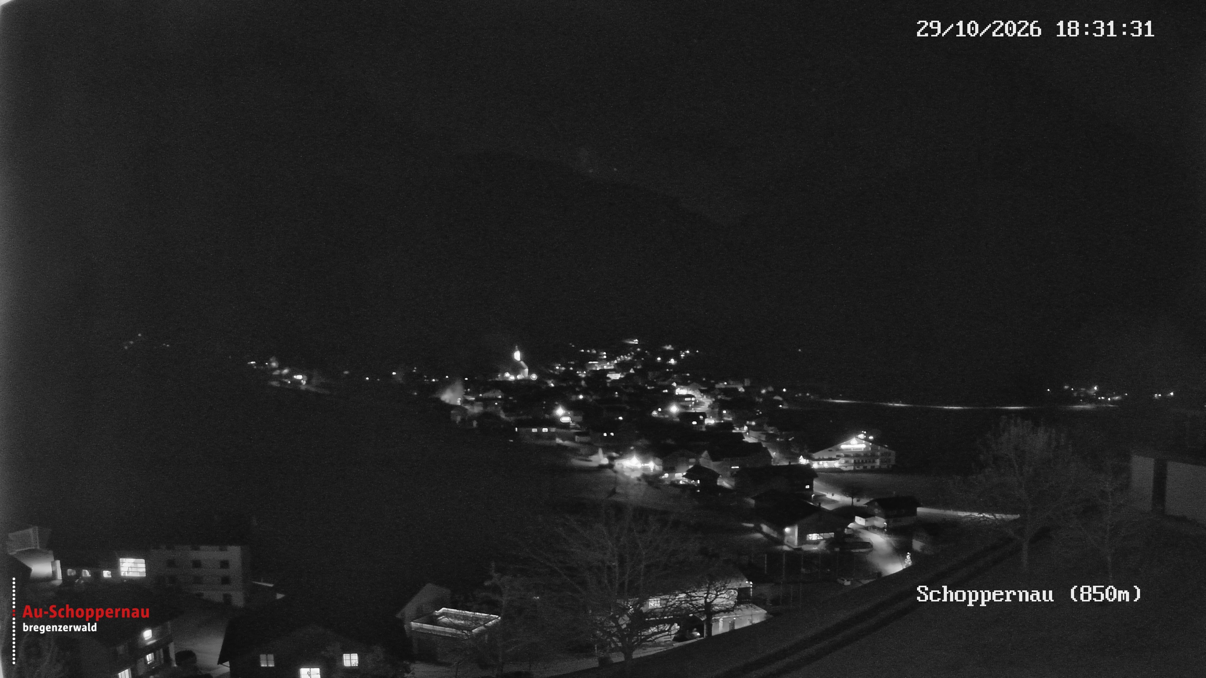 Archiv Foto Webcam Schoppernau im Bregenzerwald