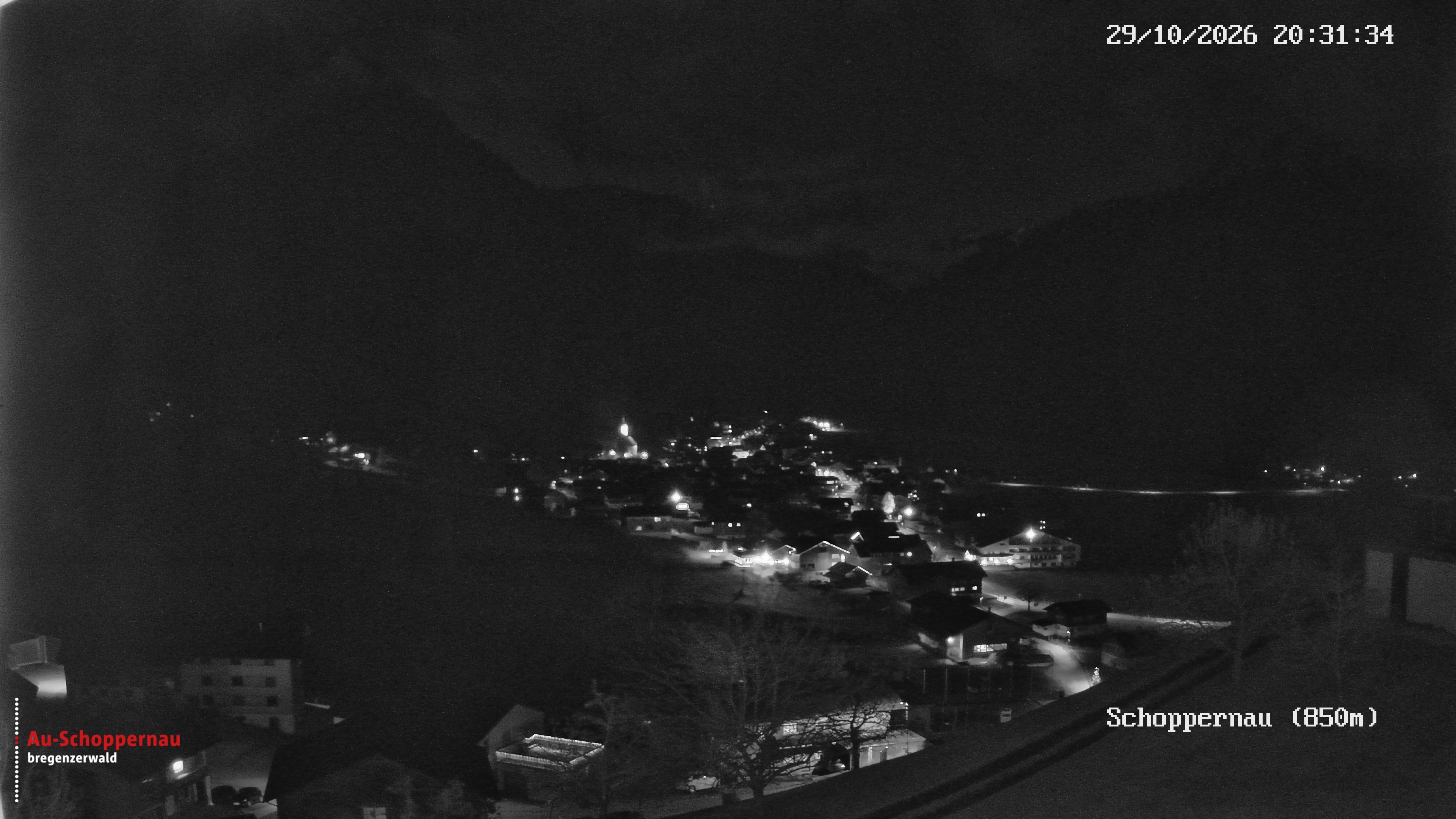 Archiv Foto Webcam Schoppernau im Bregenzerwald
