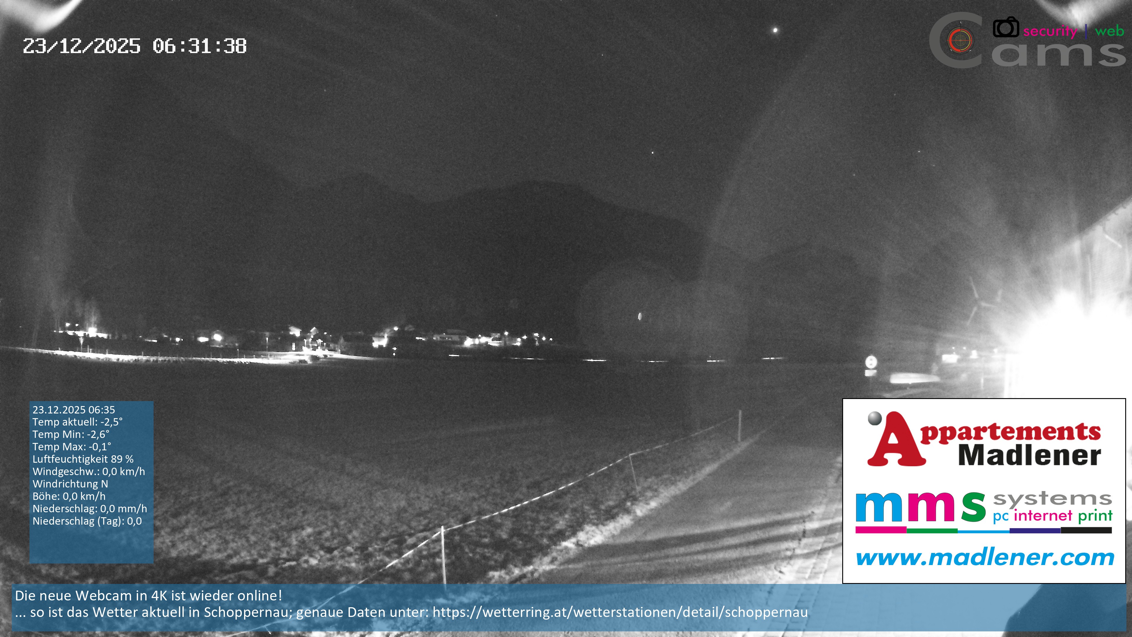 Archiv Foto Webcam Schoppernau Unterdorf im Bregenzerwald