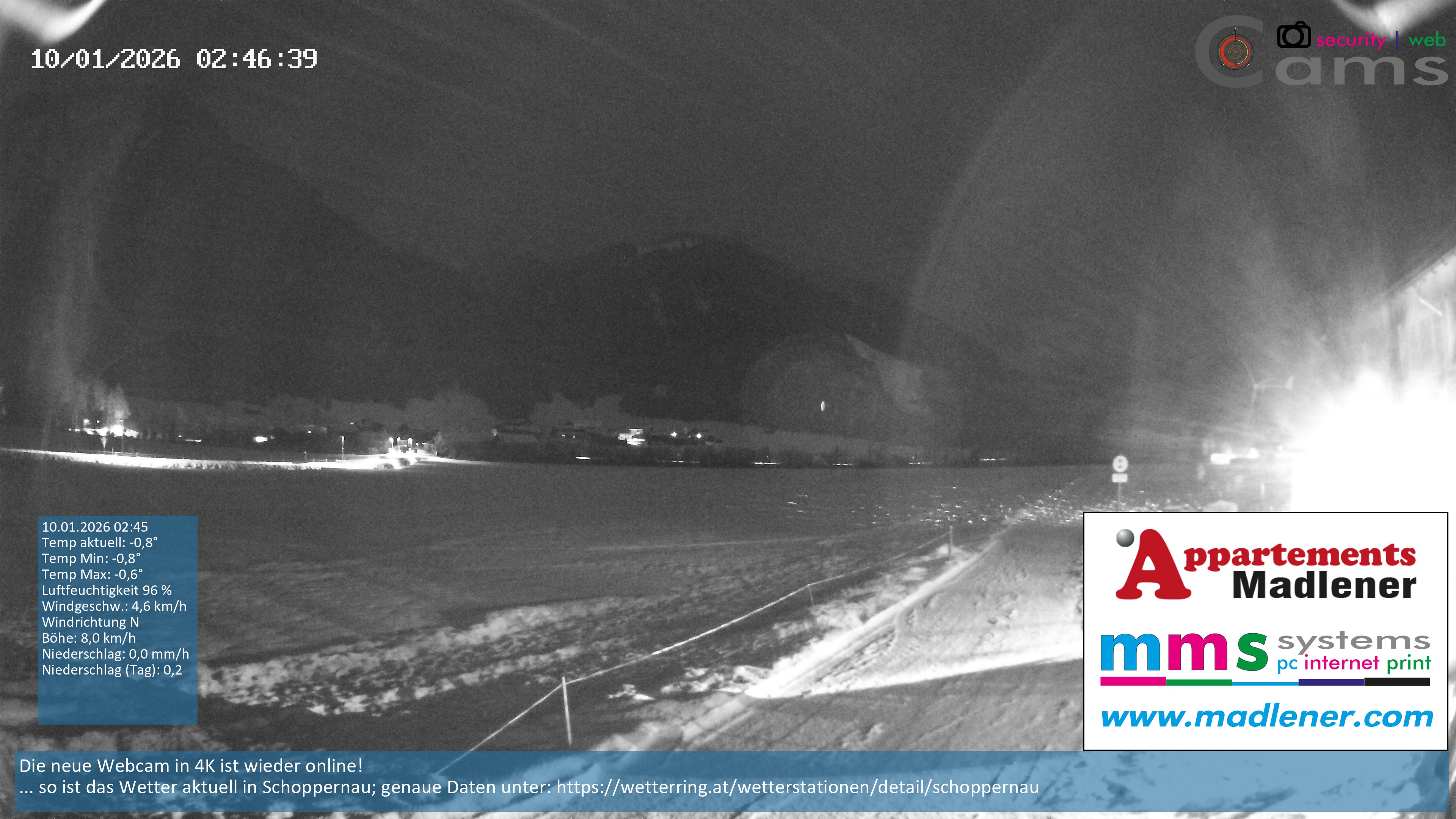 Archiv Foto Webcam Schoppernau Unterdorf im Bregenzerwald