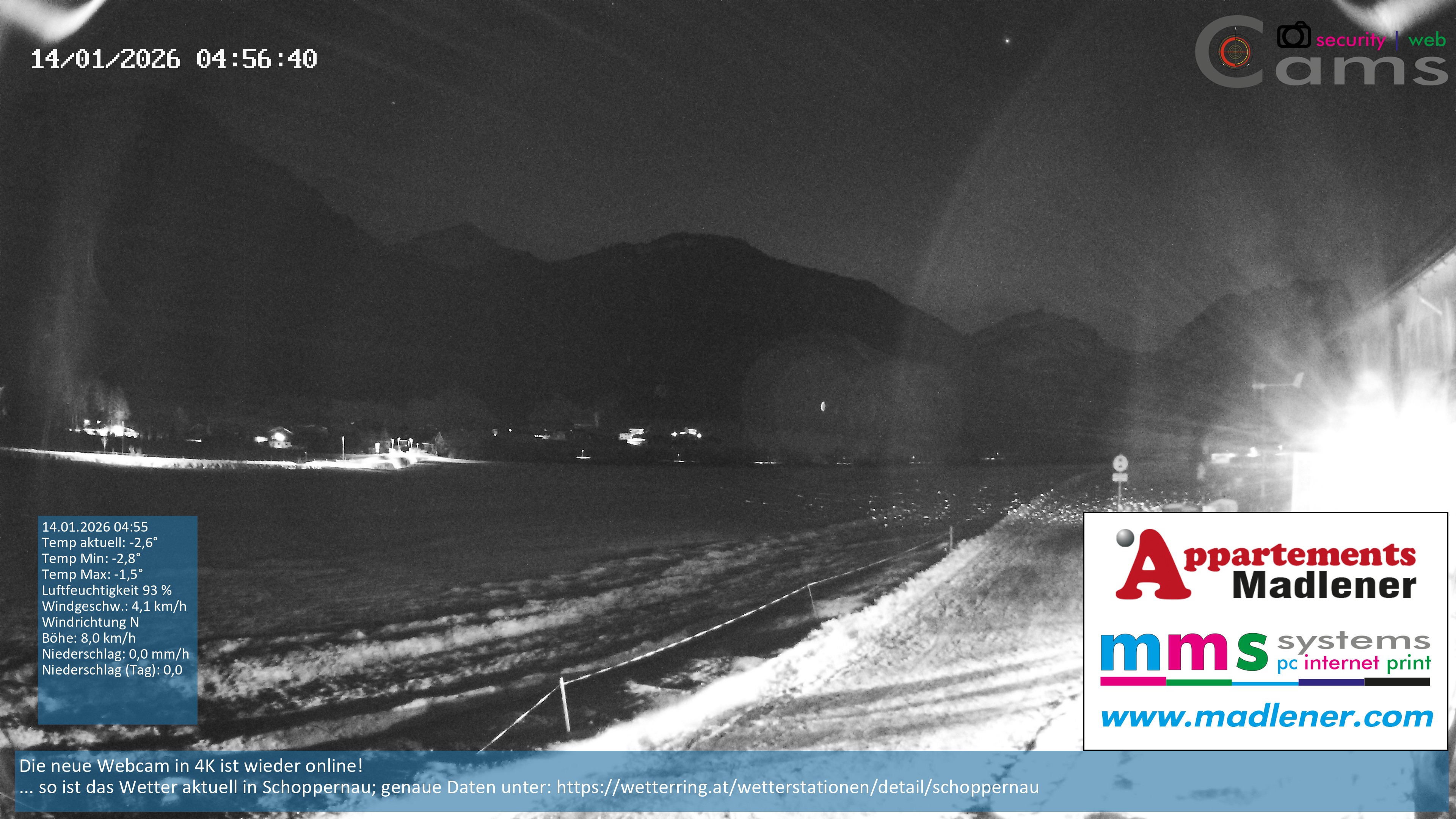 Archiv Foto Webcam Schoppernau Unterdorf im Bregenzerwald