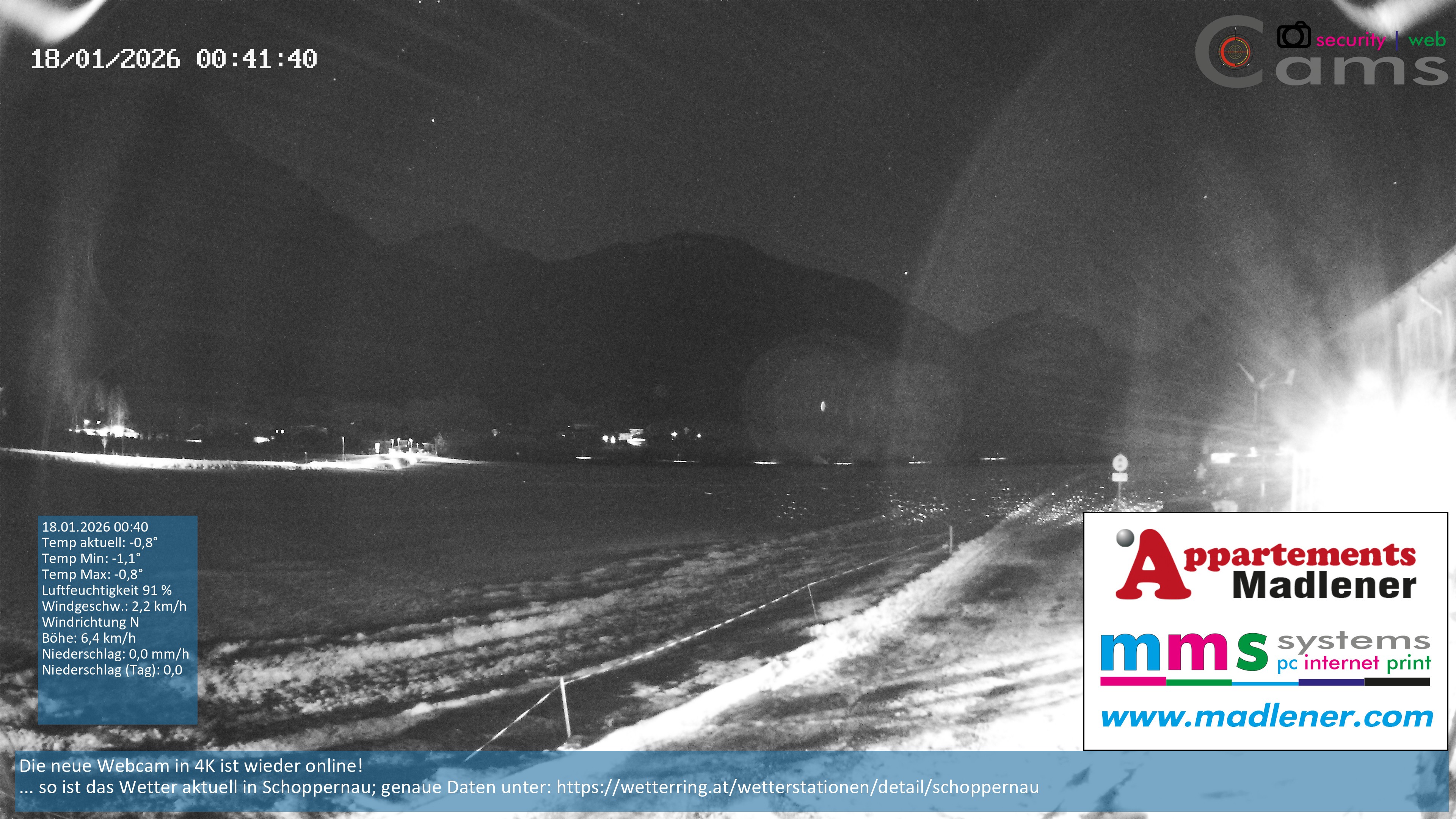 Archiv Foto Webcam Schoppernau Unterdorf im Bregenzerwald