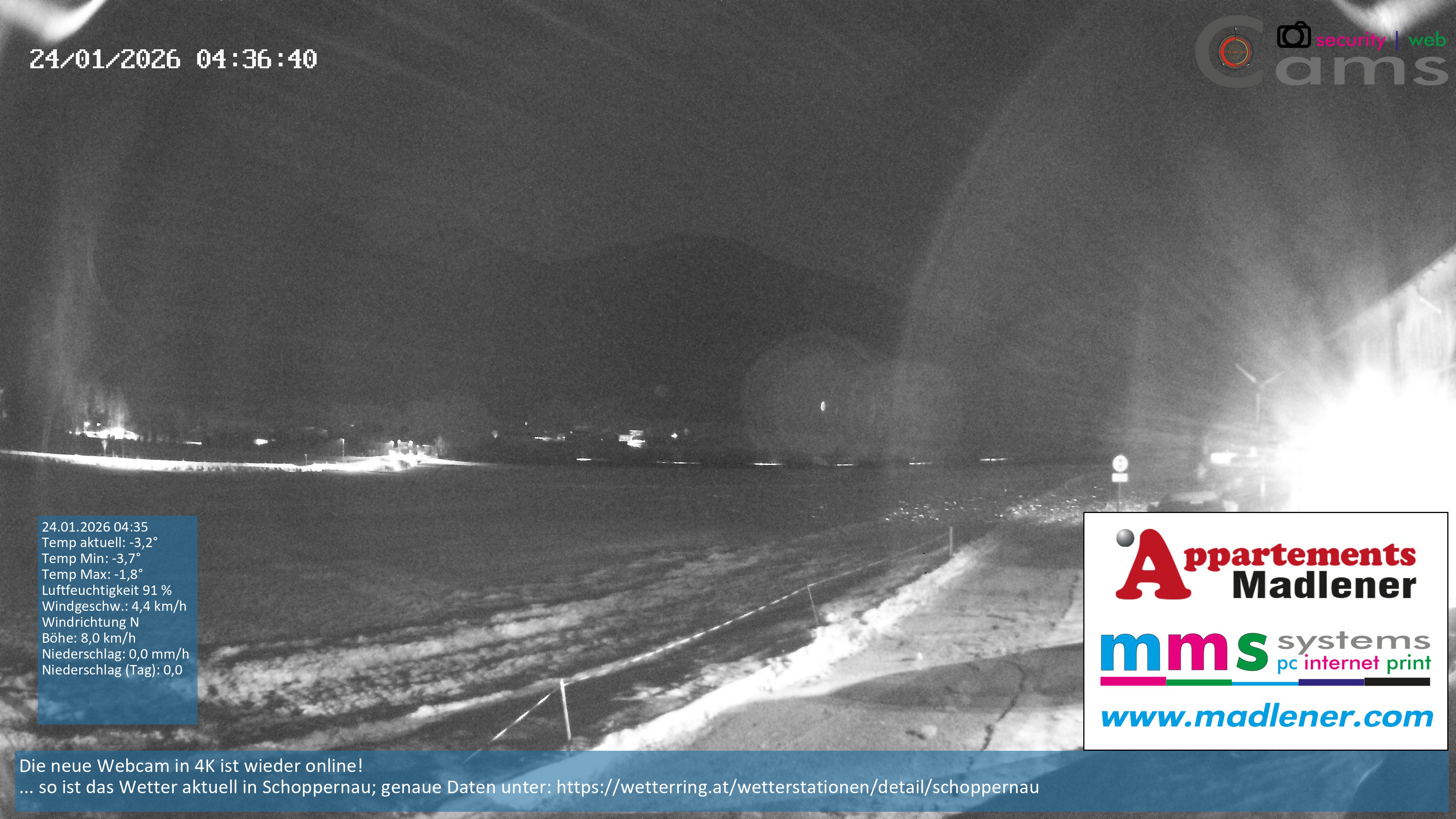 Archived image Webcam Schoppernau lower valley in the Bregenzerwald