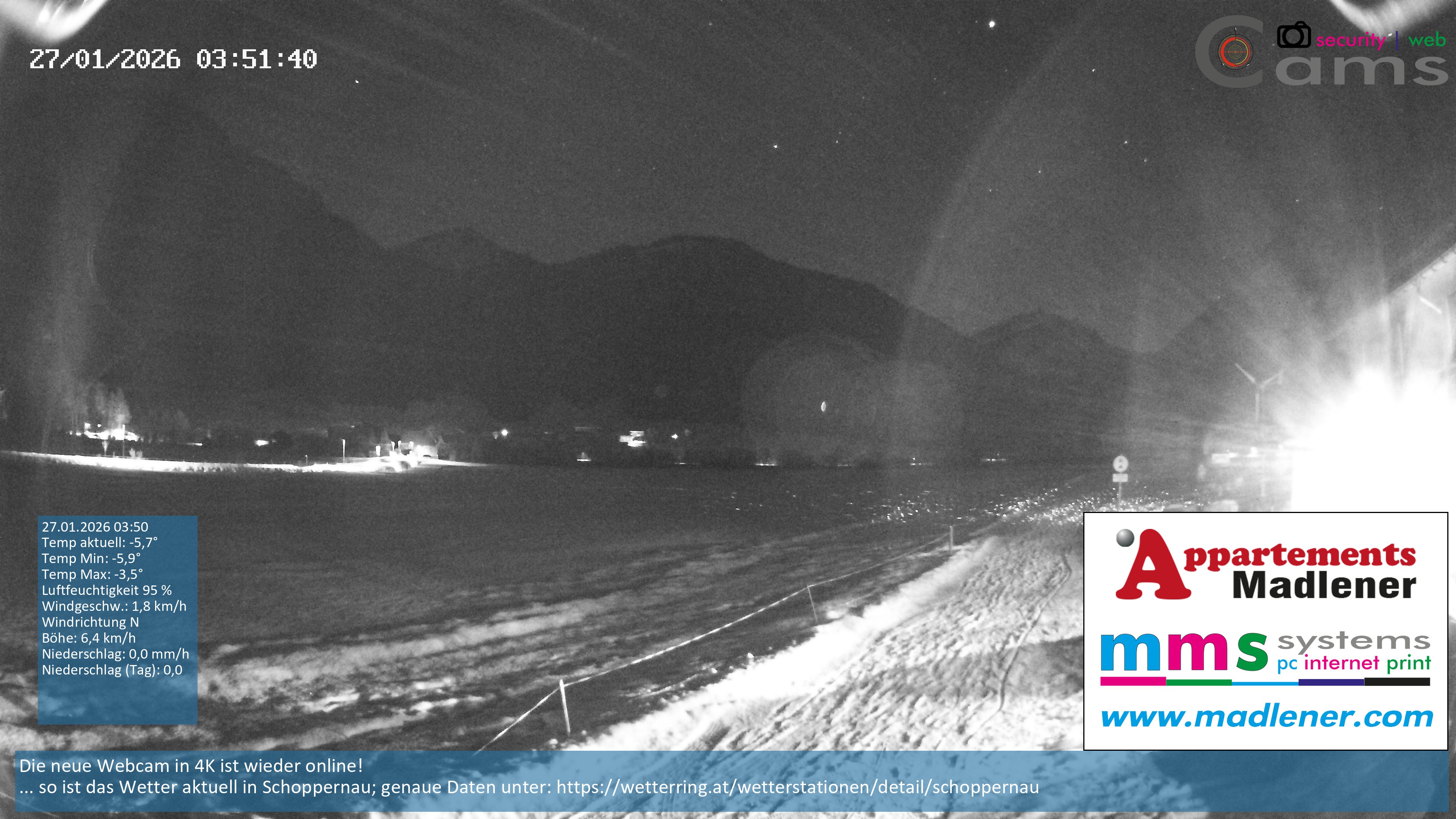 Archiv Foto Webcam Schoppernau Unterdorf im Bregenzerwald