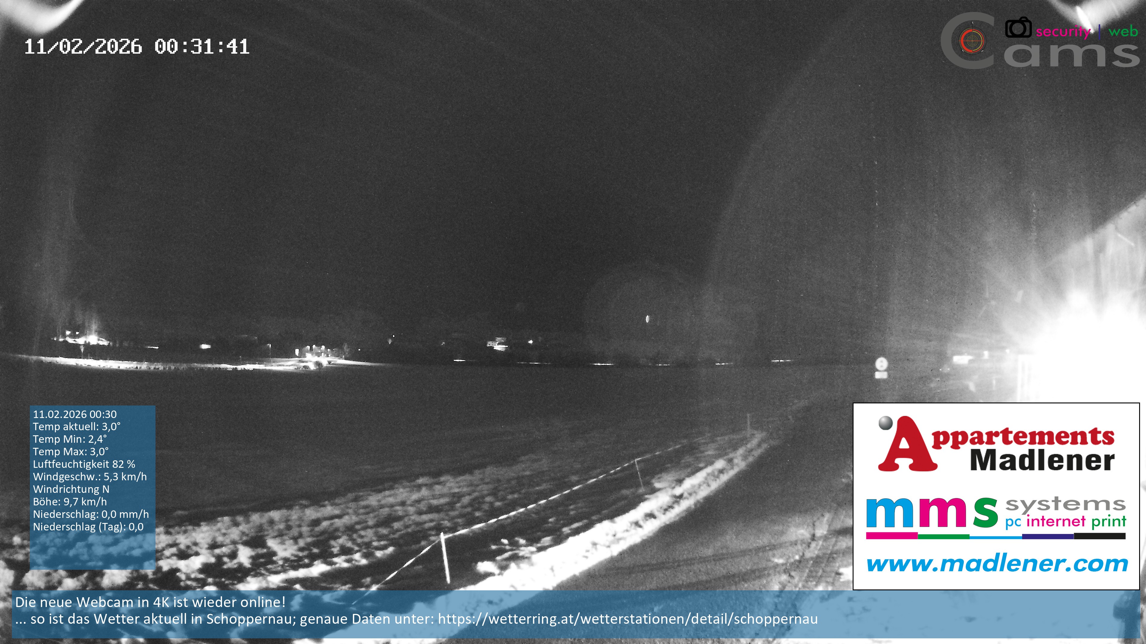 Archived image Webcam Schoppernau lower valley in the Bregenzerwald