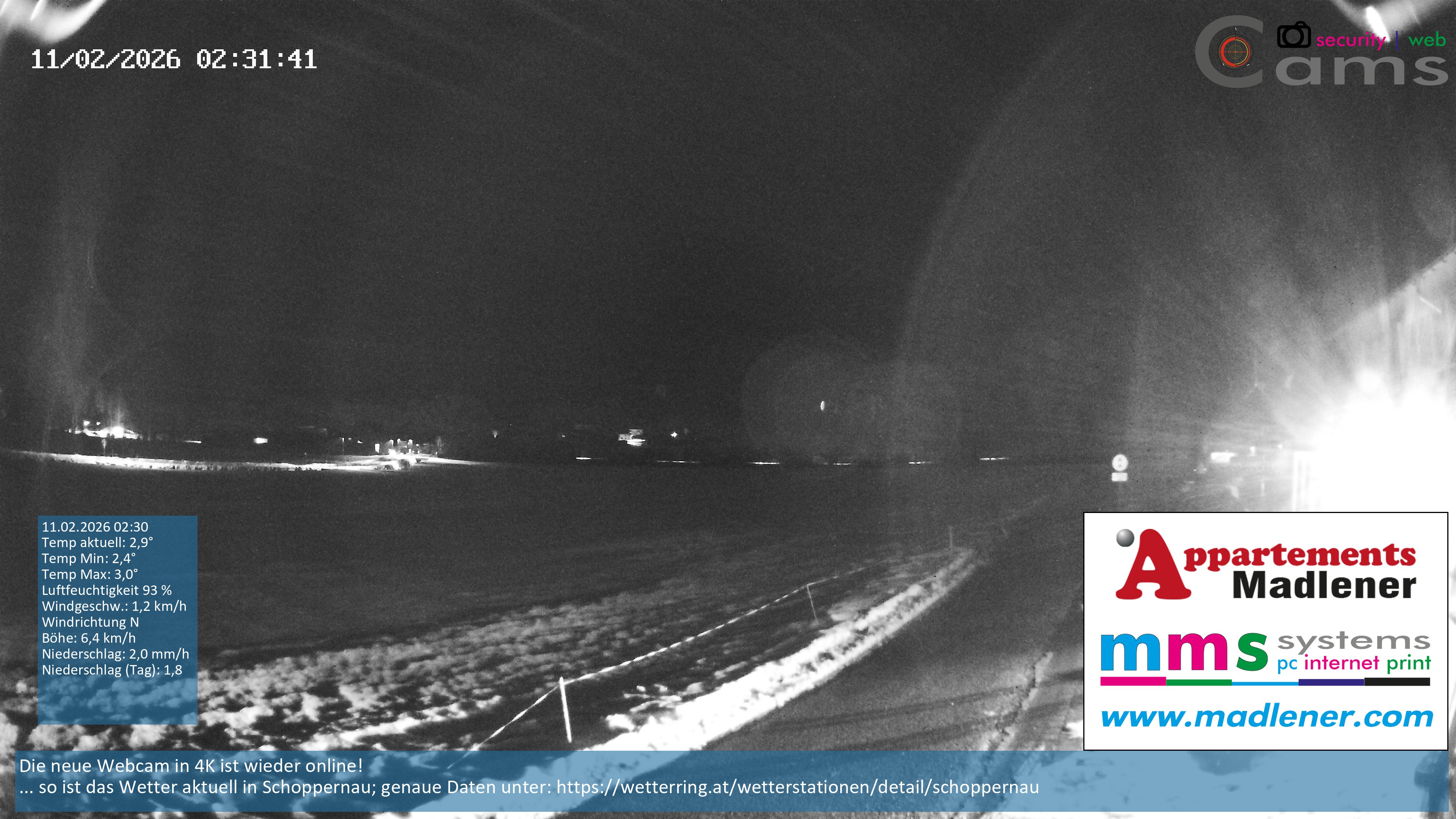 Archived image Webcam Schoppernau lower valley in the Bregenzerwald