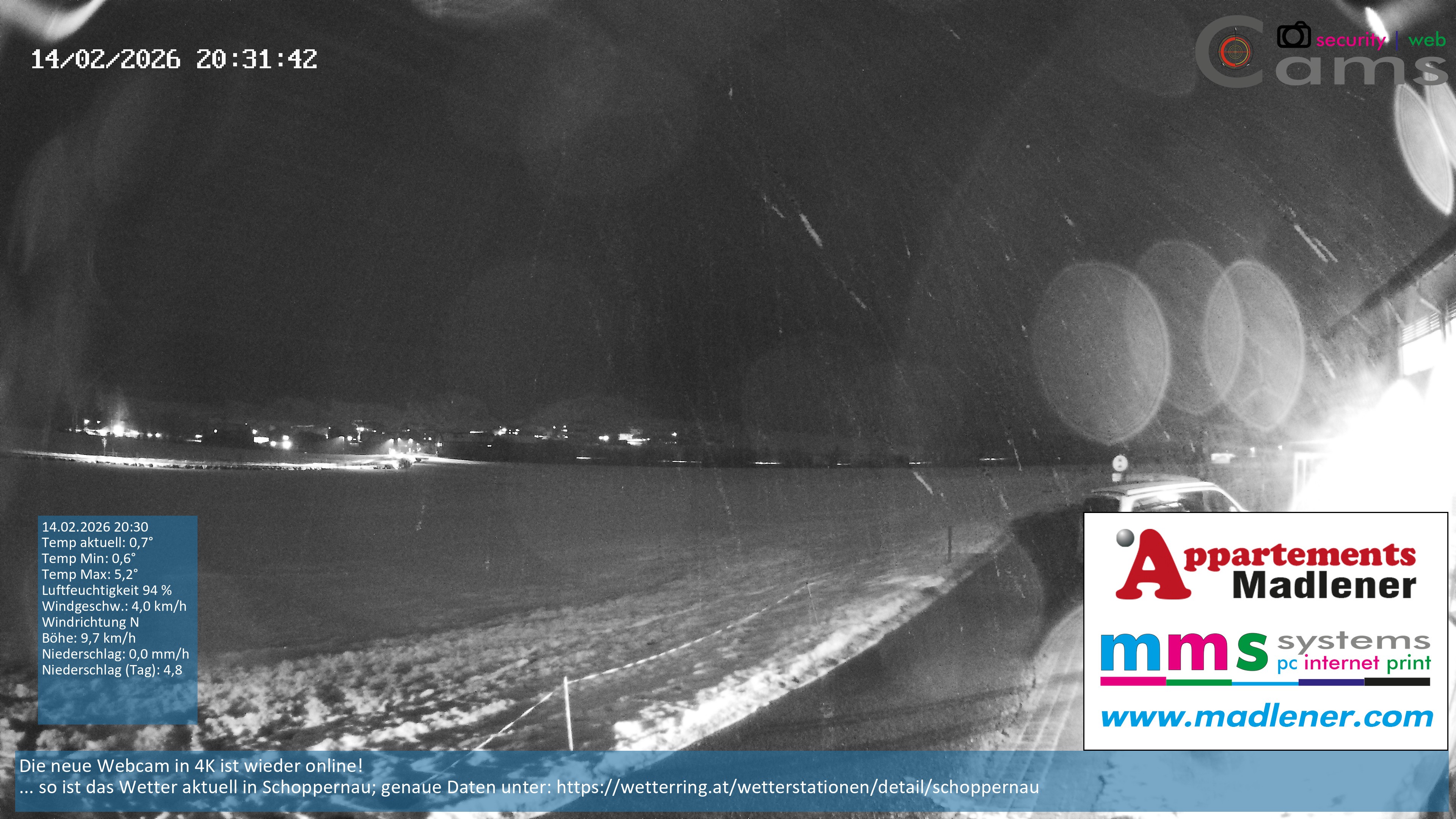 Archiv Foto Webcam Schoppernau Unterdorf im Bregenzerwald