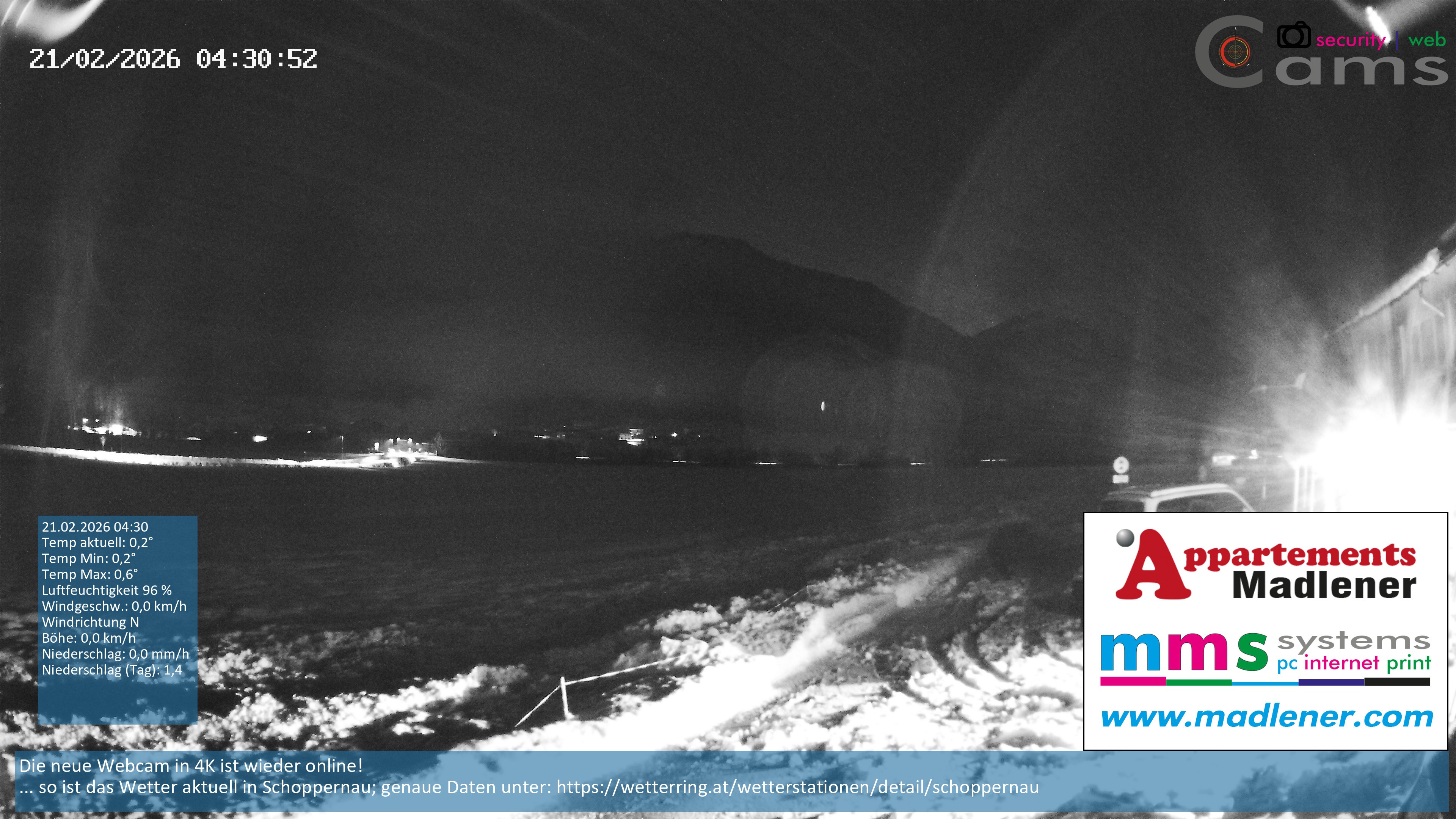 Archiv Foto Webcam Schoppernau Unterdorf im Bregenzerwald