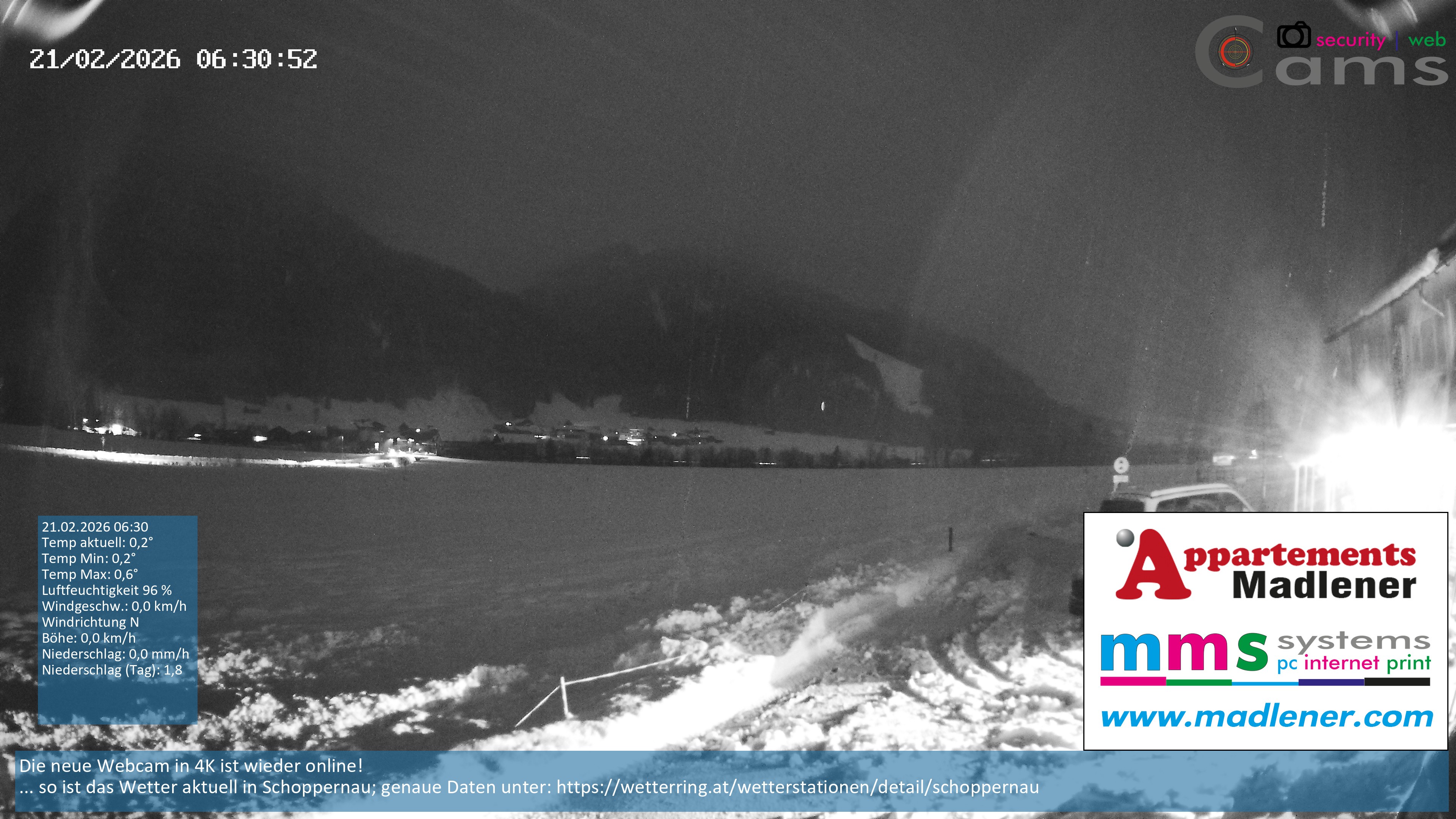 Archiv Foto Webcam Schoppernau Unterdorf im Bregenzerwald