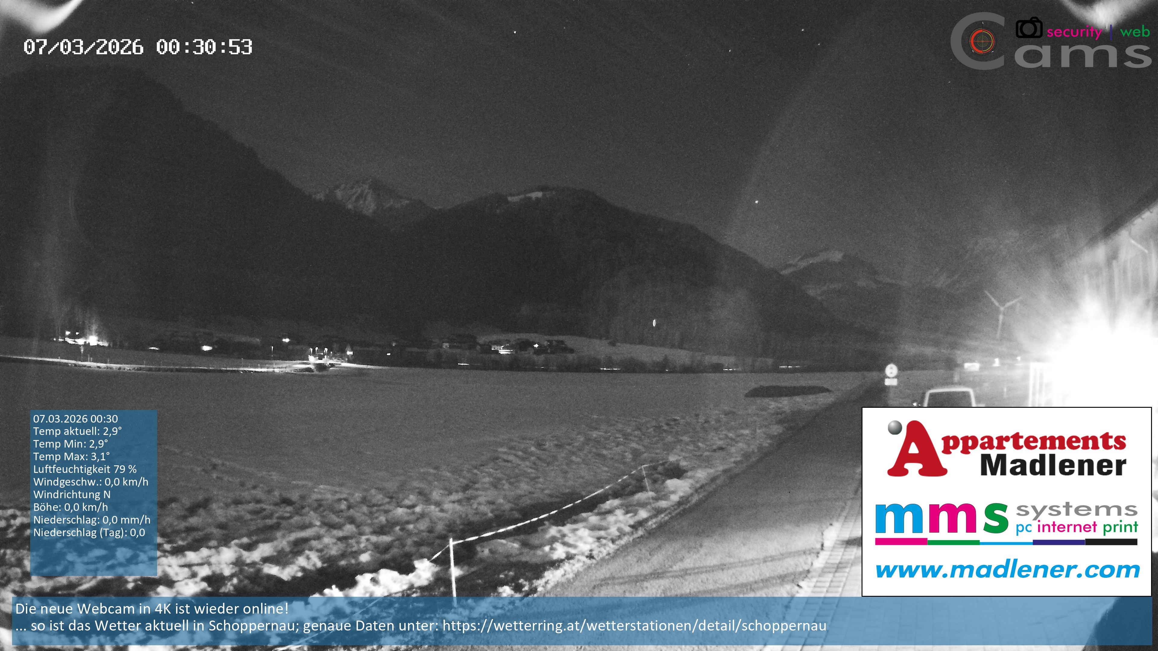 Archiv Foto Webcam Schoppernau Unterdorf im Bregenzerwald